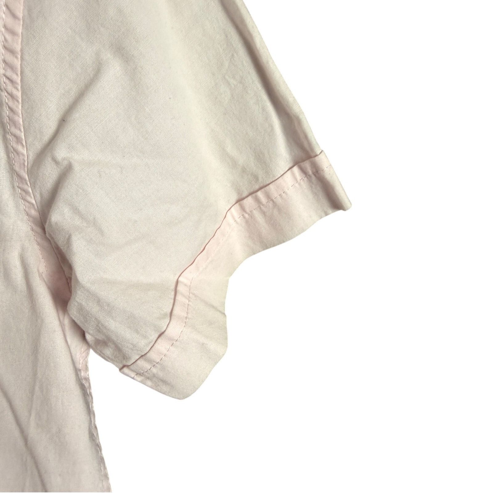 Arizona Jean Co. Arizona Barely Pink Short Sleeve Button Up Shirt Size M NWT Size US M / EU 48-50 / 2 - 5 Thumbnail
