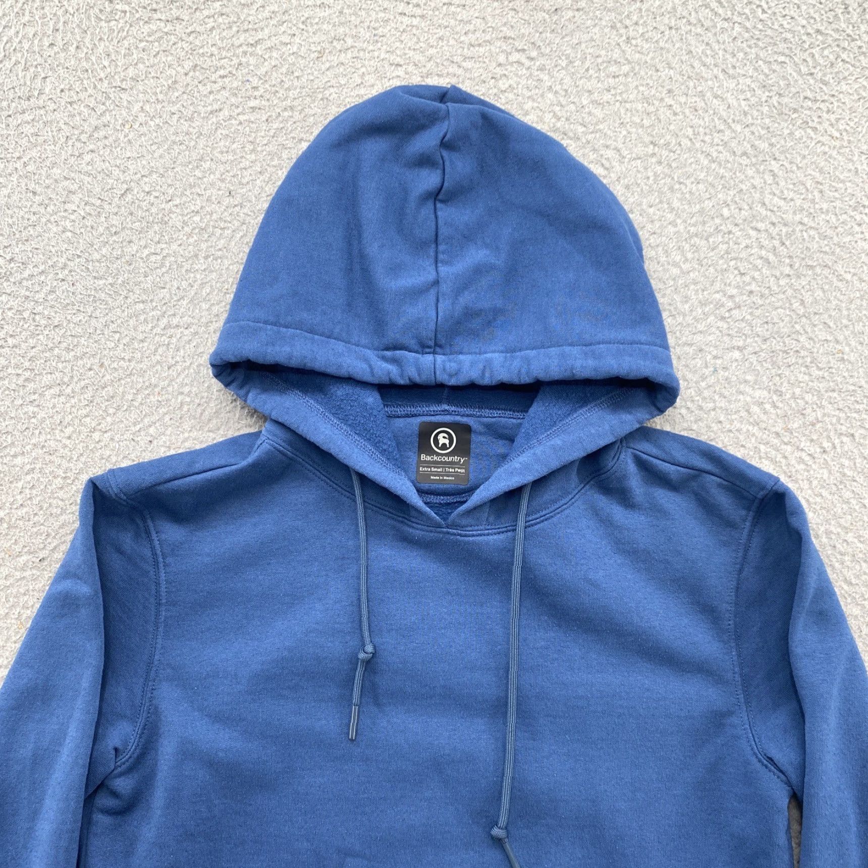Vintage Backcountry Women’s Blank Blue Pullover Hoodie Sweatshirt XS Size Hoodie Women Blue Pullover Hooded Activewear XS Size XS / US 0-2 / IT 36-38 - 2 Thumbnail