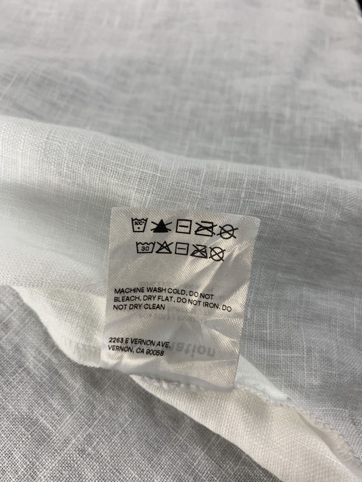 Japanese Brand Reformation Plain Minimalist White Button Up Shirt Size US XL / EU 56 / 4 - 10 Thumbnail