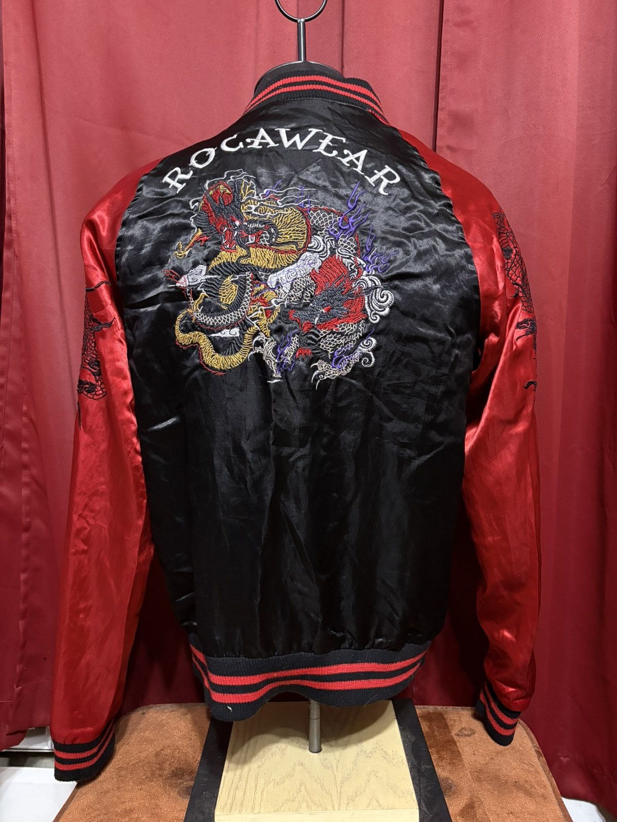 Rocawear Vintage Rocawear Sukajan Jacket Y2k Streetwear Hip Hop Grail Size US M / EU 48-50 / 2 - 1 Thumbnail