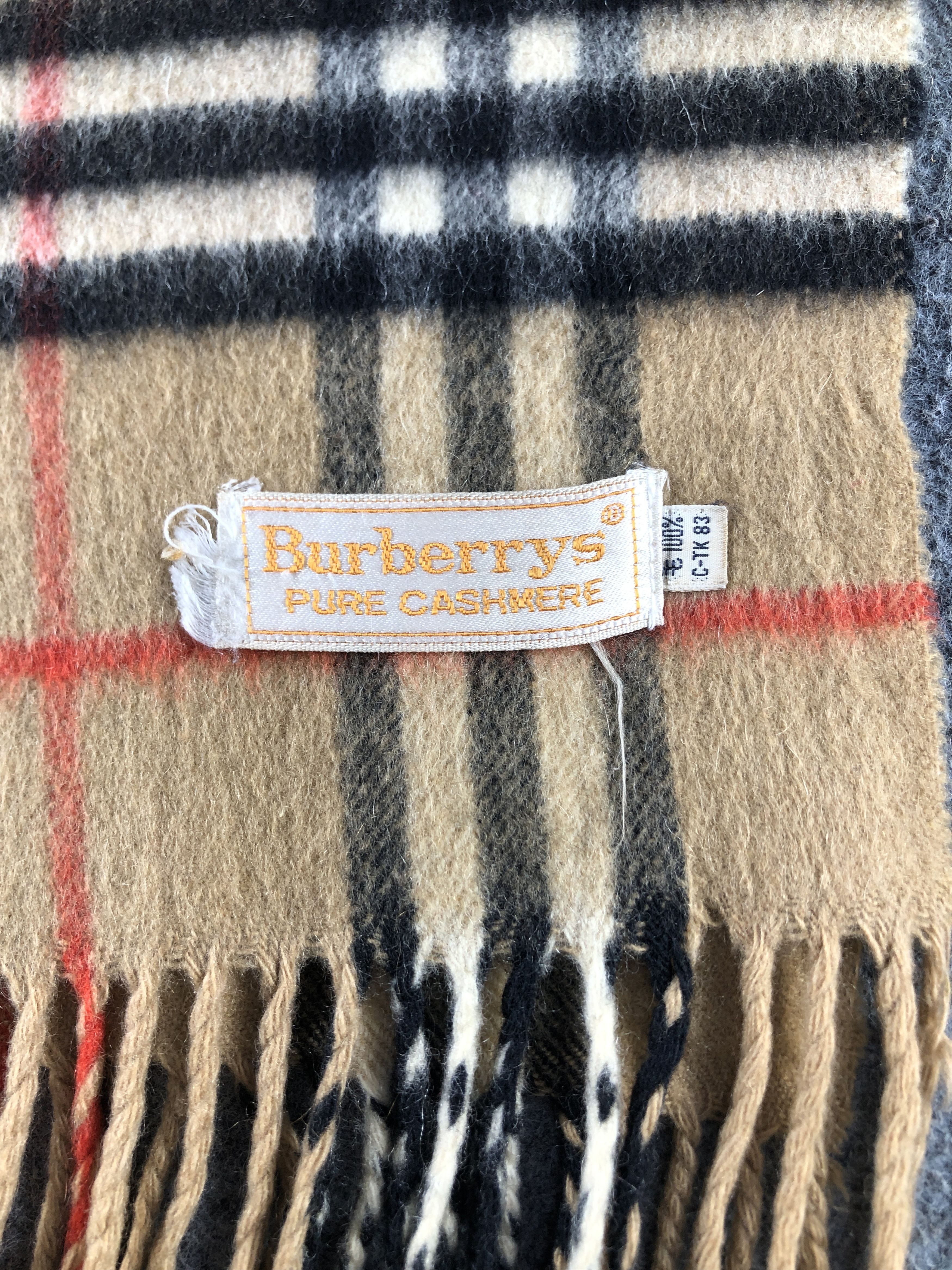 Burberry Burberry Cashmere Scarf / Muffler / Neckwear P820 Size ONE SIZE - 4 Thumbnail