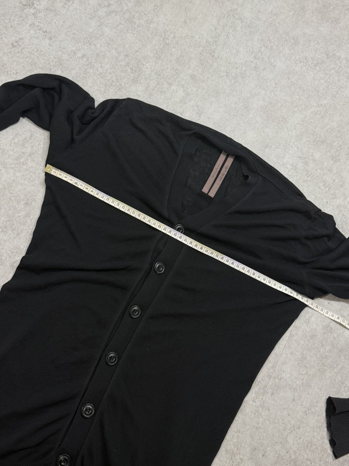 Rick Owens Rick Owens mainline black cardigan from 2013 archive Size US S / EU 44-46 / 1 - 11 Thumbnail