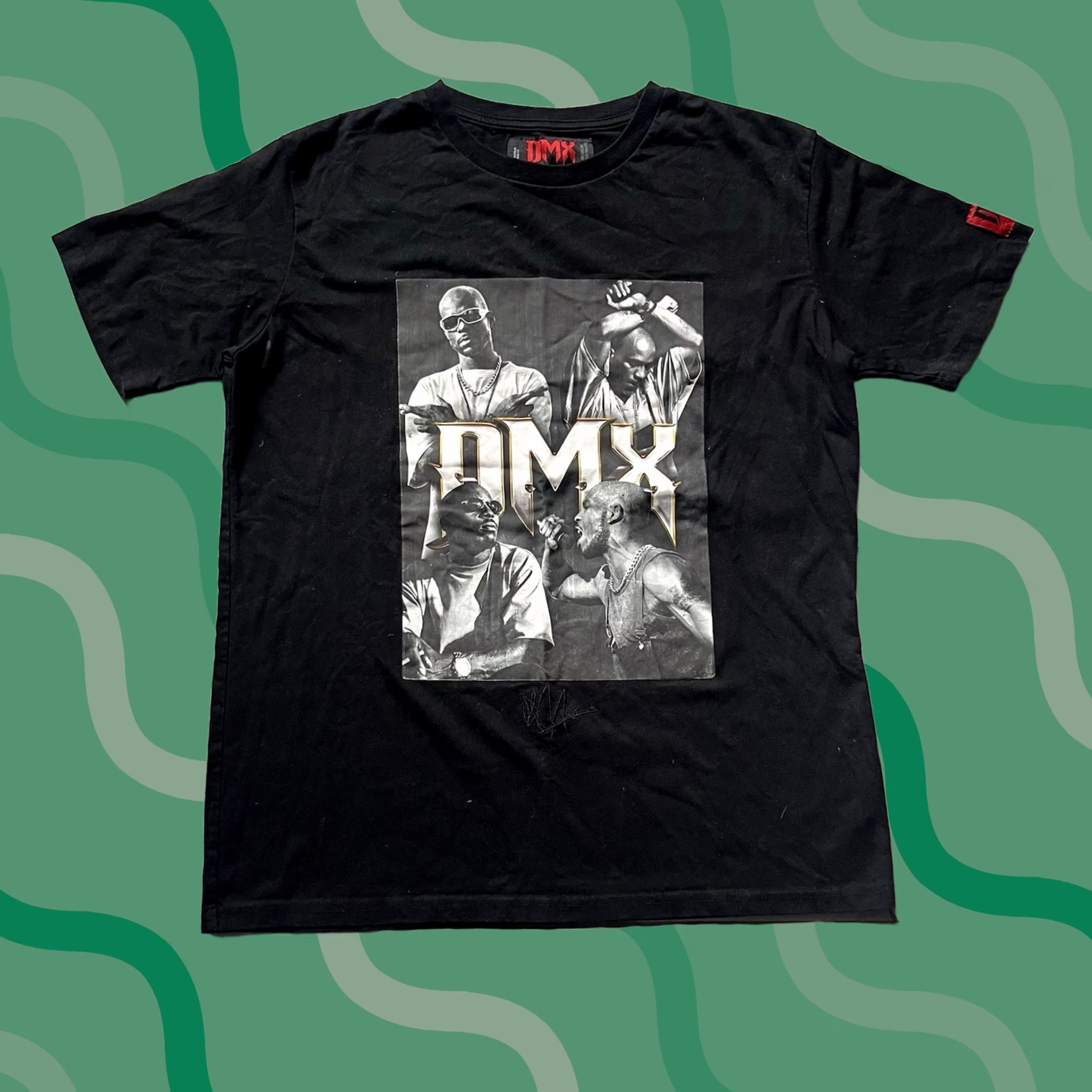 Palace Shoe Palace DMX Shirt Mens Medium Black Red Graphic Print Logo USA Crew Neck Short Sleeve T-Shirt Size US M / EU 48-50 / 2 - 1 Thumbnail