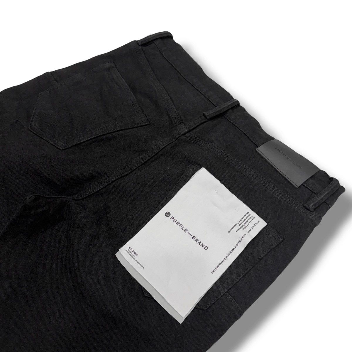 Purple Brand PURPLE - P005 Black Raw Size US 28 / EU 44 - 3 Thumbnail