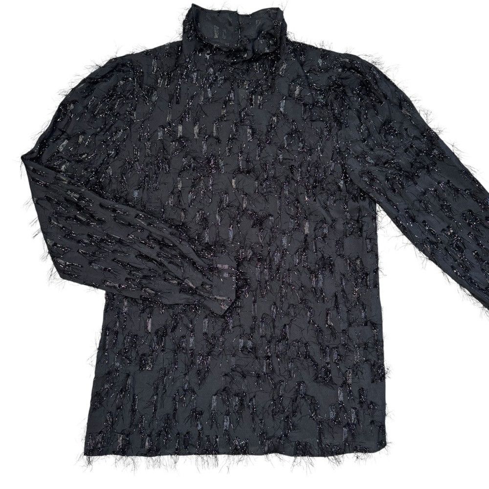 Bruuns Bazaar Bruuns Bazaar Copenhagen Black High Neck Blouse Size 36 US Size S / US 4 / IT 40 - 5 Thumbnail
