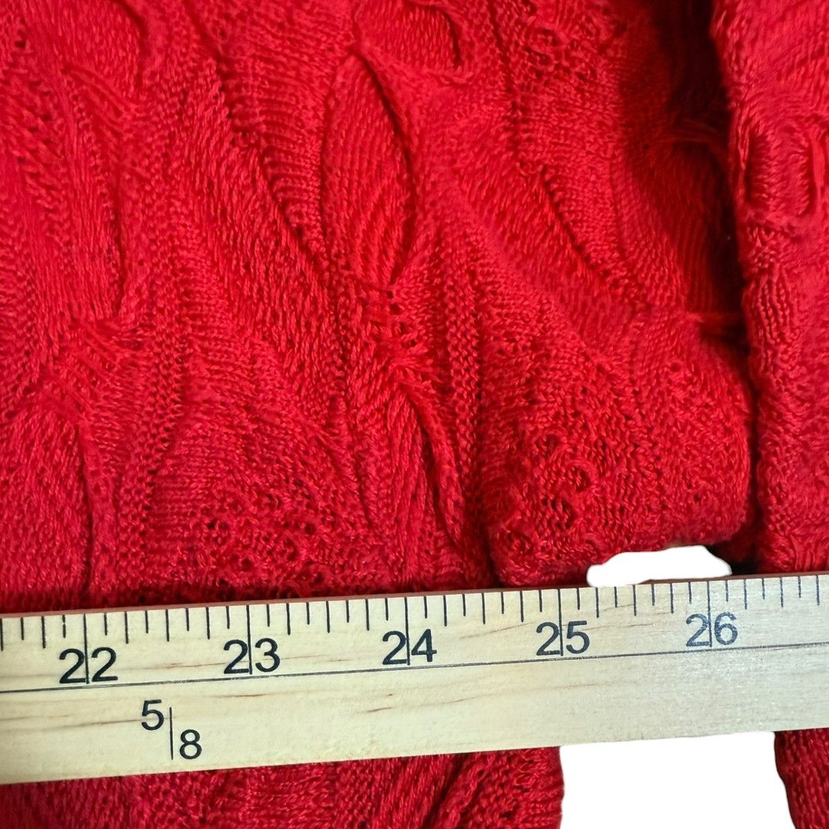 Coogi Vintage COOGI Australia 3D Knit Sweater Red Mens L Biggie Size US L / EU 52-54 / 3 - 6 Thumbnail