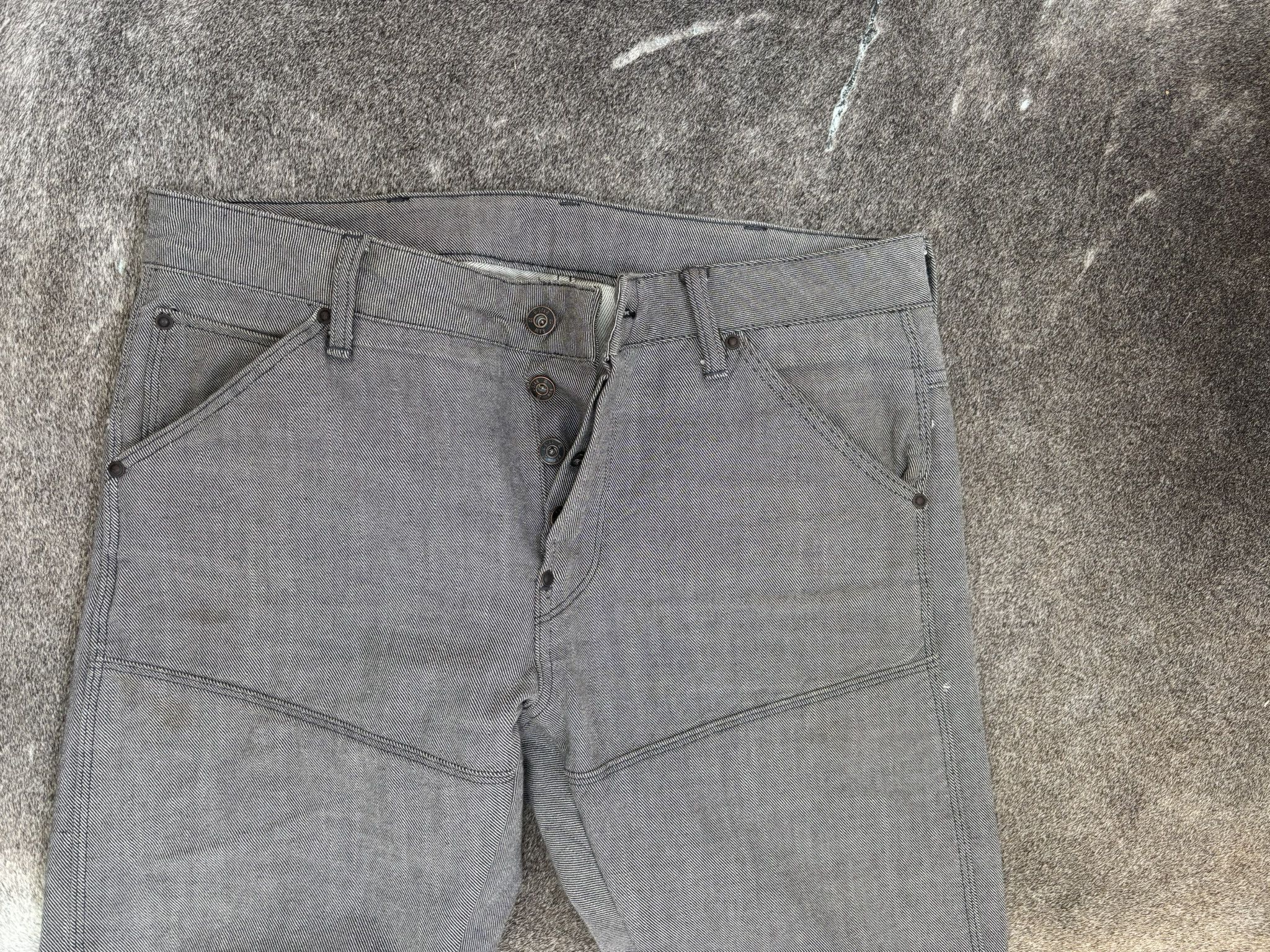 G-Star G-Star RAW 5620 3D Slim Fit Moto Pants - Gray 31 X 32 Size US 31 - 4 Thumbnail