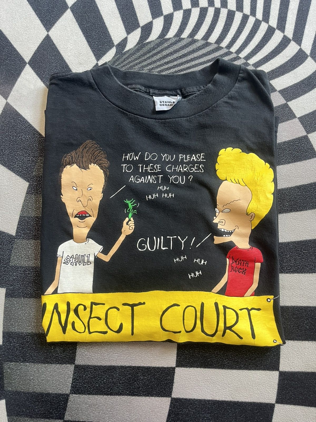 Mtv Vintage MTV Beavis And Butt-Head Insect Court 1993’s Tshirt Size US XL / EU 56 / 4 - 1 Thumbnail