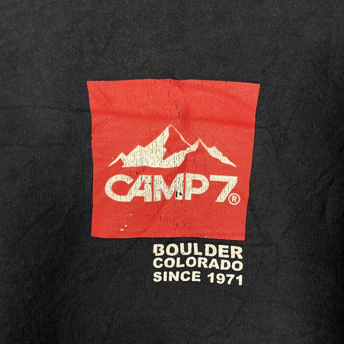 Japanese Brand Japanese Brand Camp 7 Black Sweatshirt Size US M / EU 48-50 / 2 - 10 Thumbnail