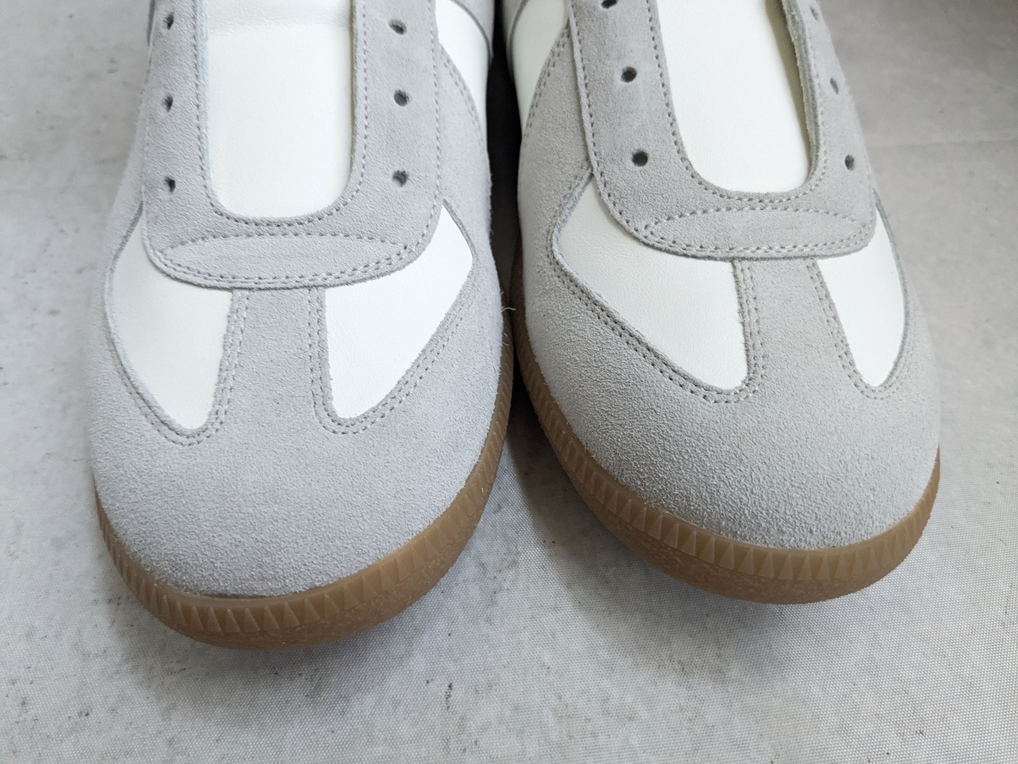 Maison Margiela Maison Margiela Replica GAT White Gray 12 45 Low Tops Size US 12 / EU 45 - 3 Thumbnail