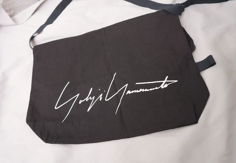 Yohji Yamamoto Yohji Yamamoto Yohji Yamamoto Signature Messenger Bag Size ONE SIZE - 3 Thumbnail