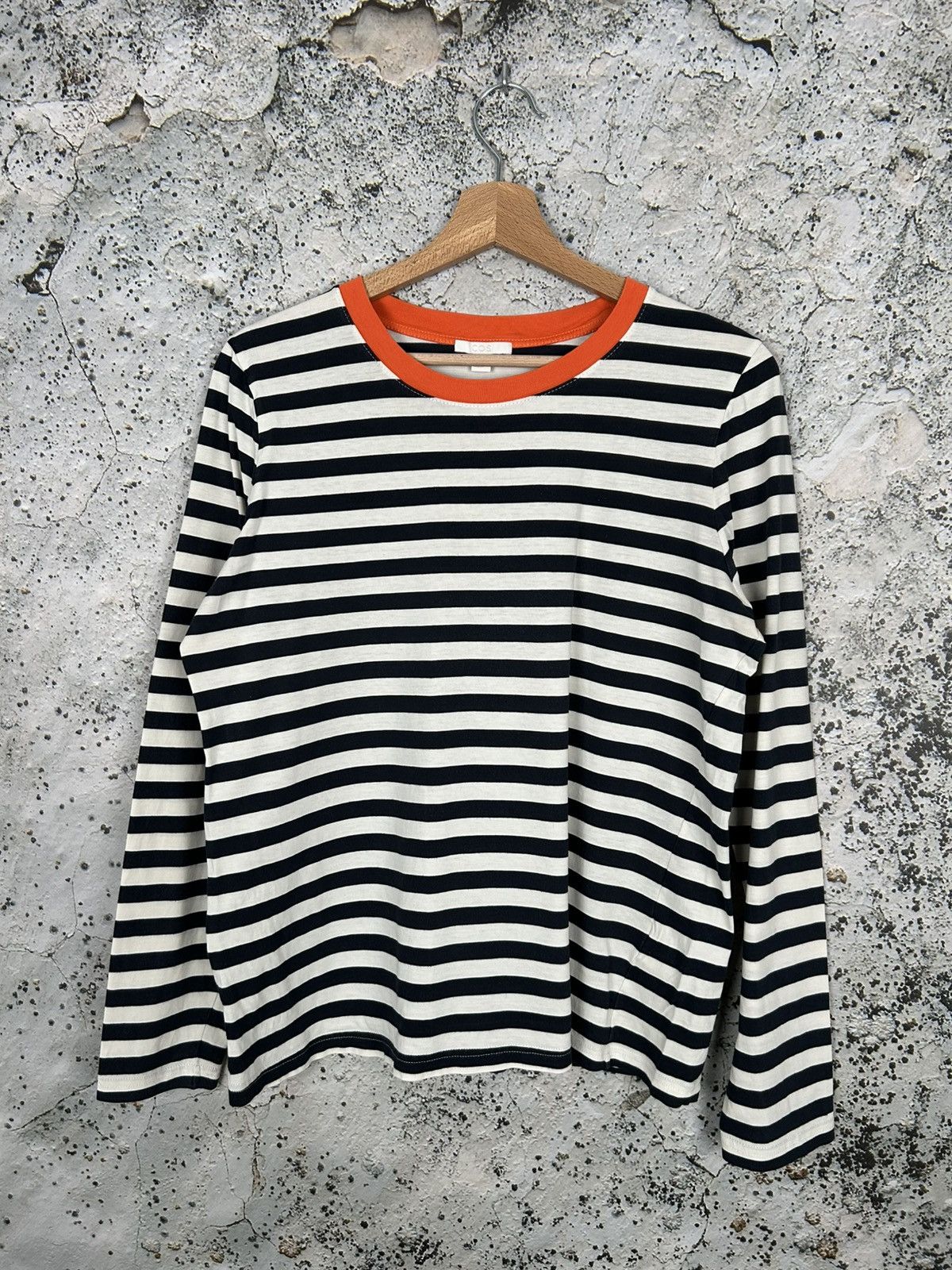Cos COS Stripe Longsleeve Minimalist Scandi Avant Garde Designer Size M / US 6-8 / IT 42-44 - 1 Thumbnail