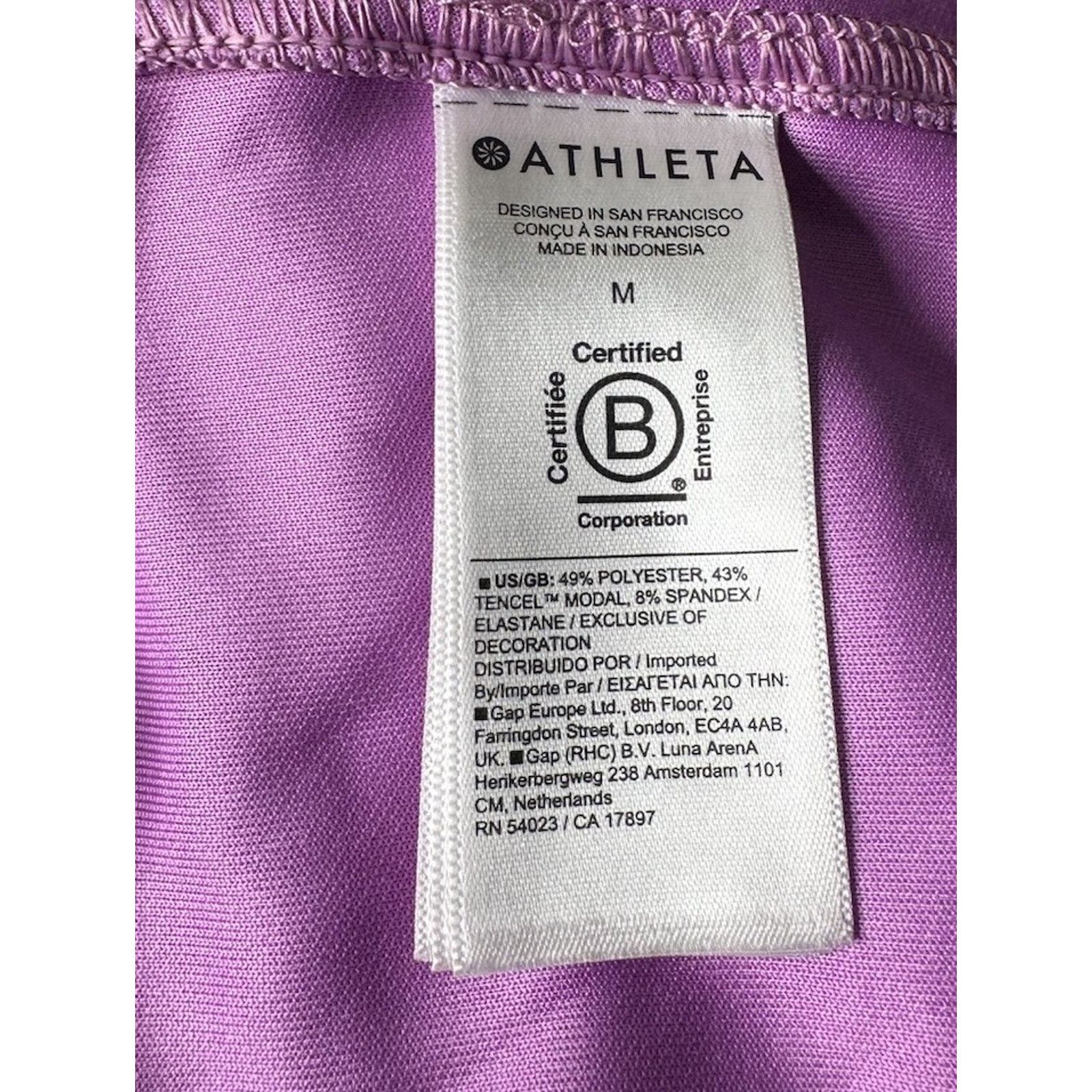 Athleta ATHLETA Seasoft Midi Dress M Orchid Sleeveless Pockets NEW Size M / US 6-8 / IT 42-44 - 14 Thumbnail