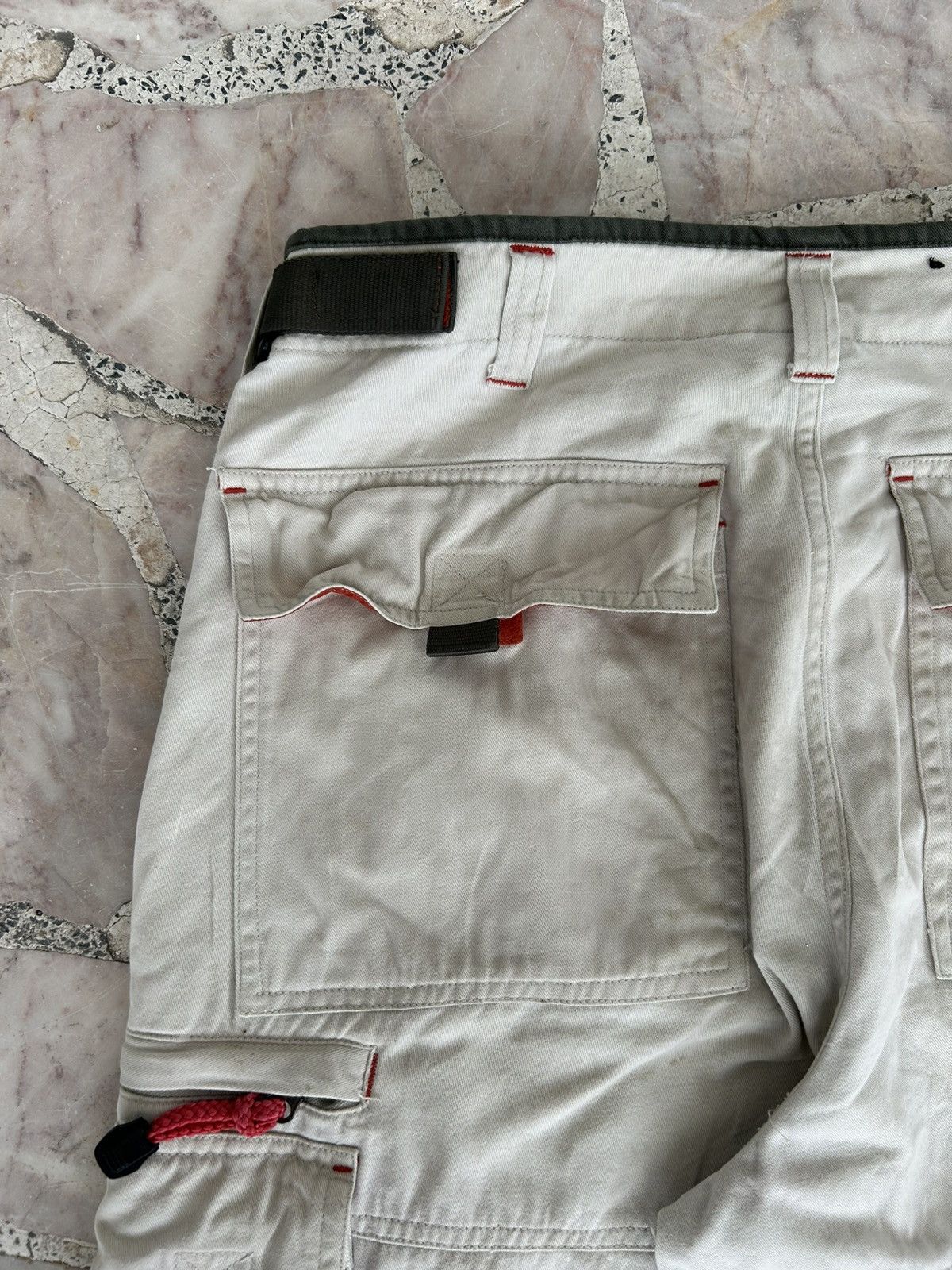 Japanese Brand No boundaries Cargo White Olive Size US 30 / EU 46 - 11 Thumbnail