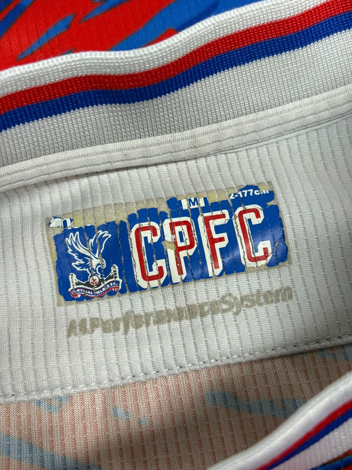 Other Macron Crystal Palace FC 2022/23 Home Soccer Jersey Size US M / EU 48-50 / 2 - 14 Thumbnail