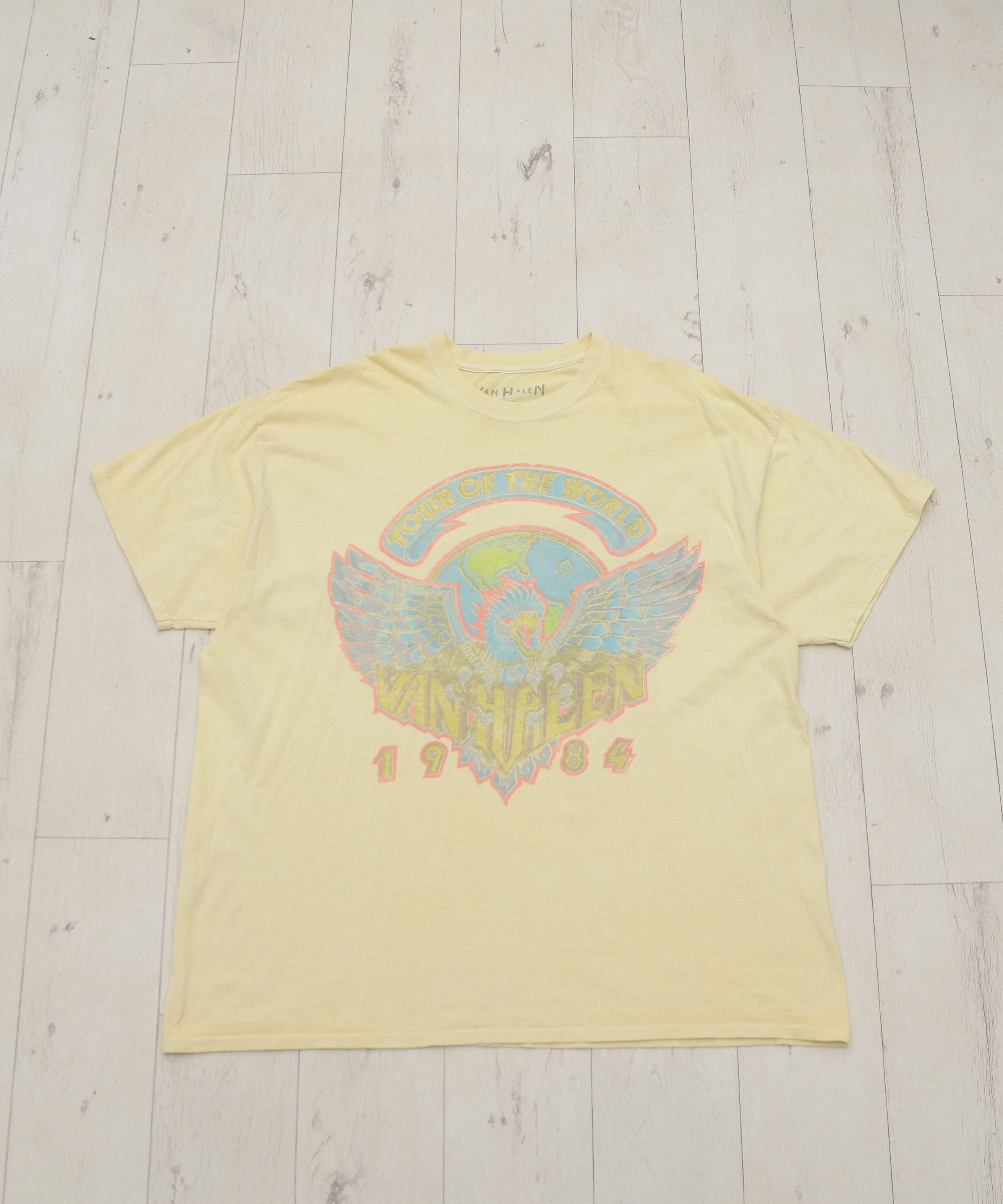 Other Van Halen Tour of the World 1984 Rock Tee XL Oversized Size US M / EU 48-50 / 2 - 1 Thumbnail