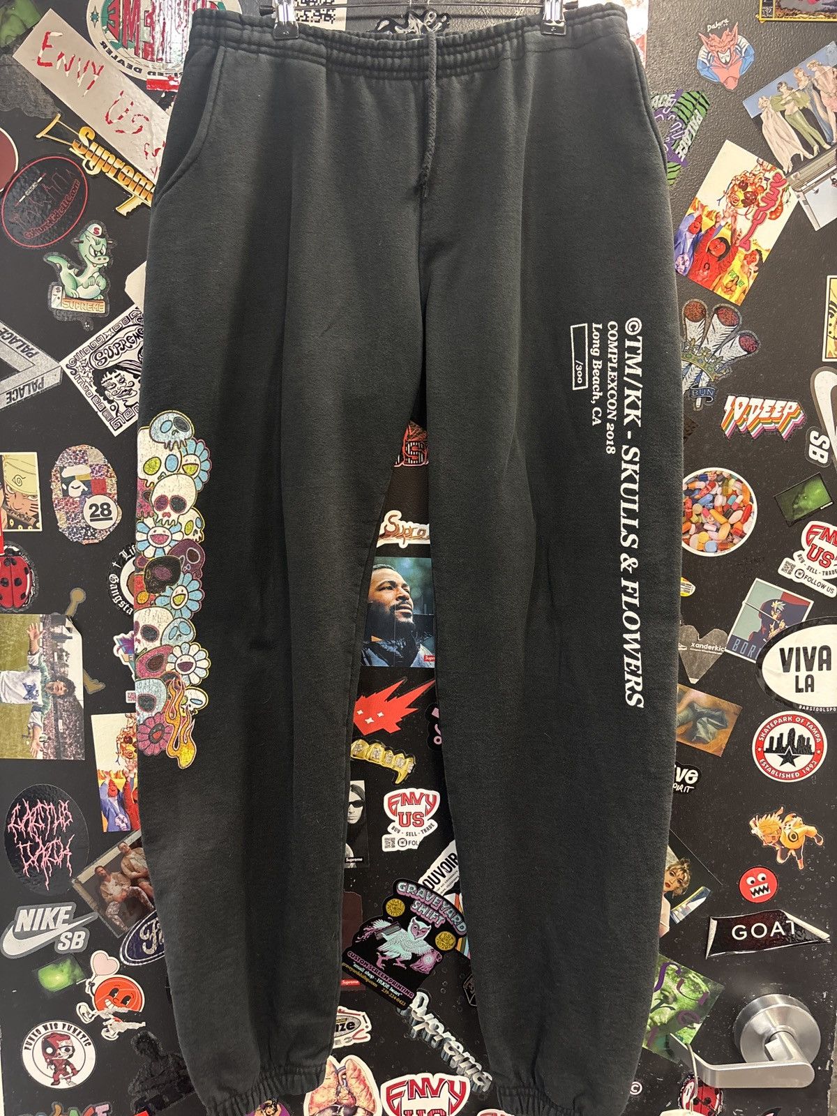 Takashi Murakami complexcon skulls&flowered 1/300 sweatpant