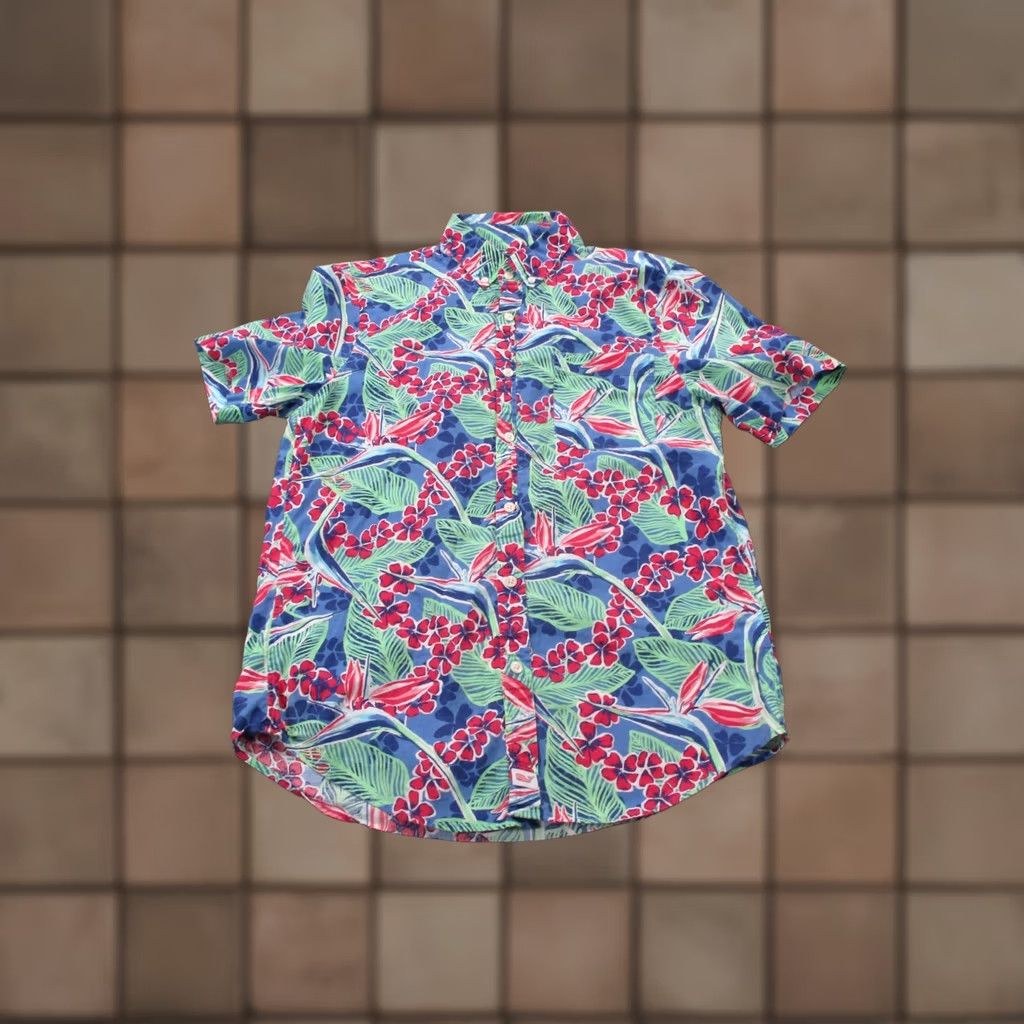Vineyard Vines Vineyard Vines Shirt Mens S Colorful Slim Fit Murray Lightweight Beach Casual Size US S / EU 44-46 / 1 - 1 Thumbnail