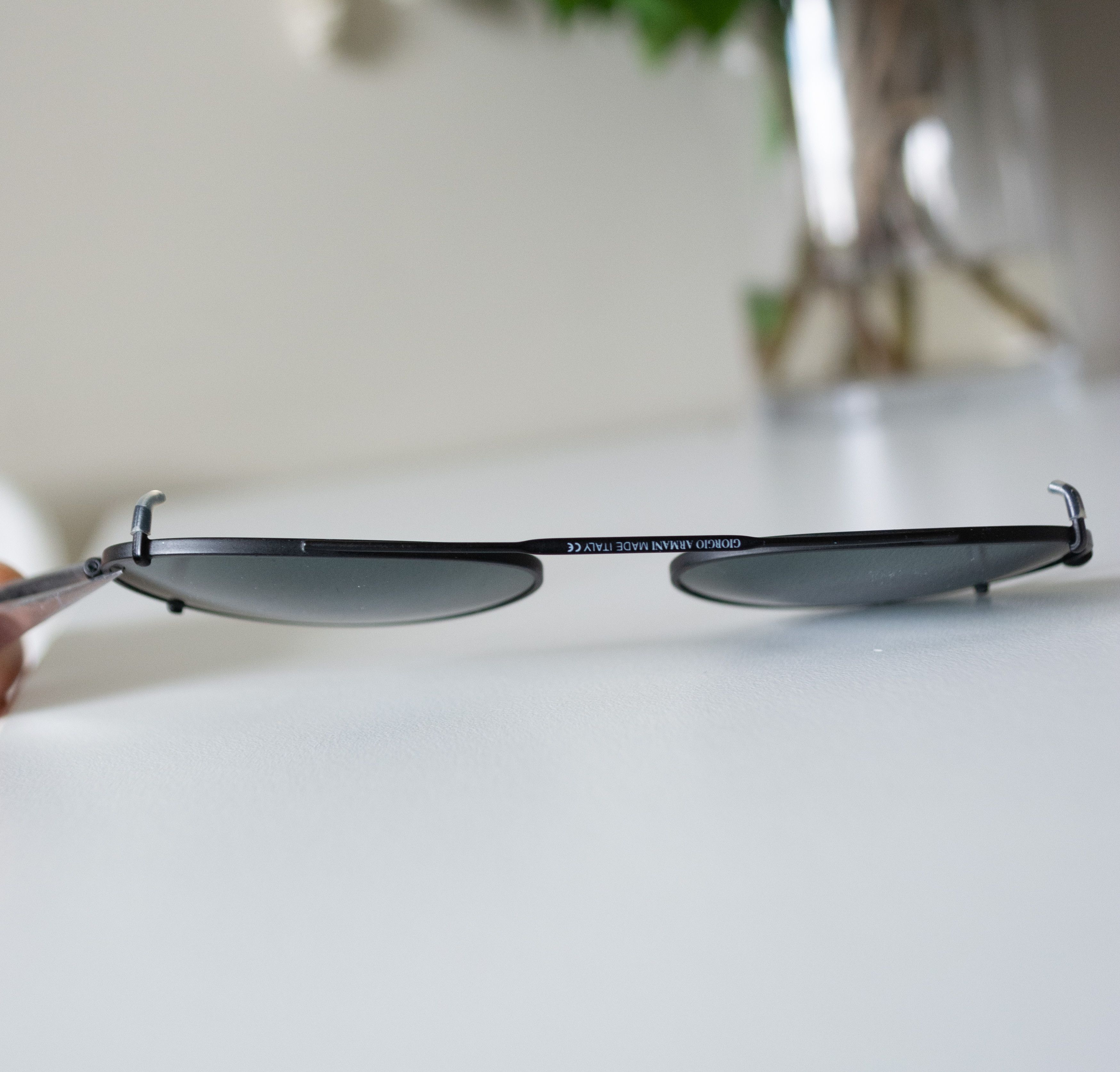 Giorgio Armani Giorgio Armani made in Italy sun clip-ons Size ONE SIZE - 2 Thumbnail