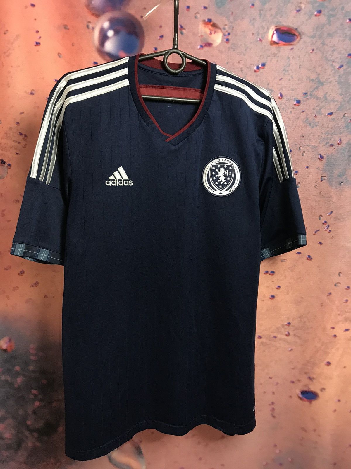 Vintage Scotland streetwear soccer jersey Size US L / EU 52-54 / 3 - 2 Thumbnail
