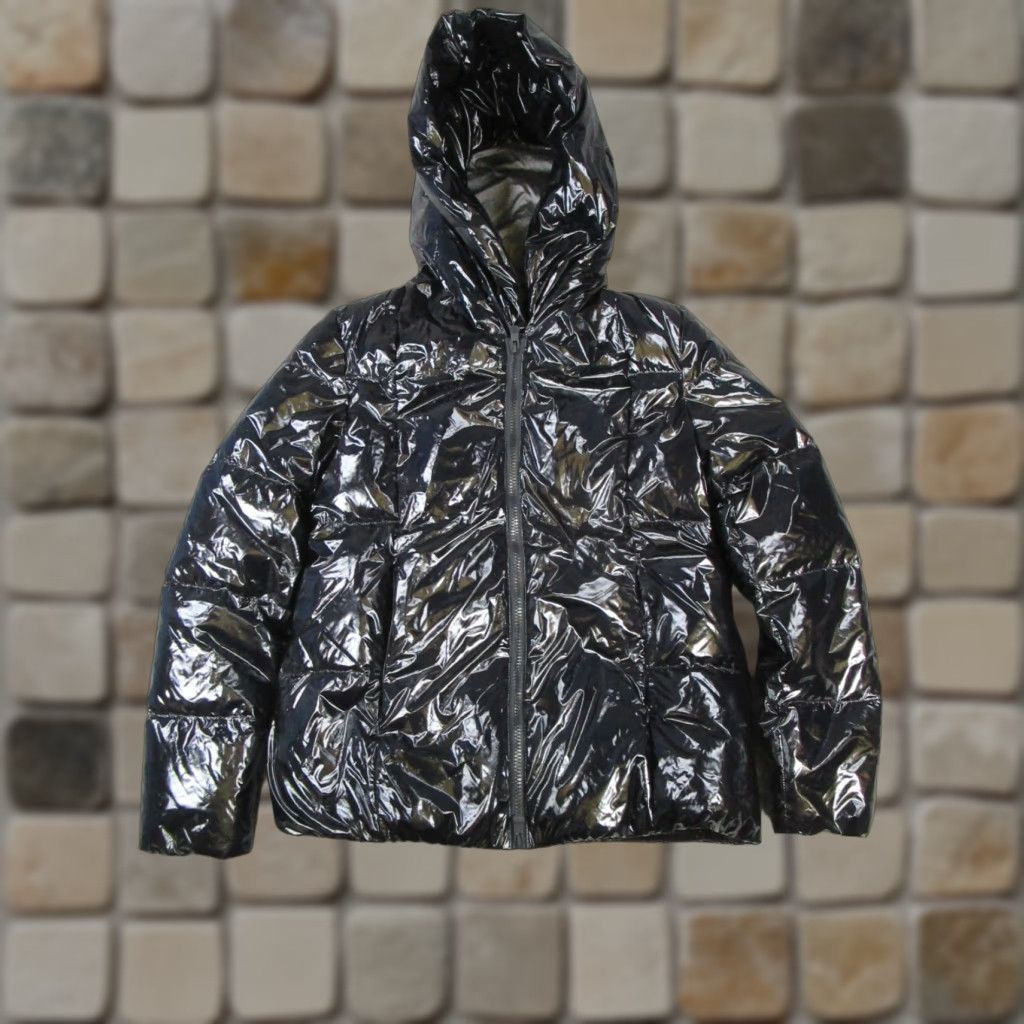Vintage People Of Shibuya Jacket Mens Medium Black Down Insulated Puffer Size US M / EU 48-50 / 2 - 1 Thumbnail