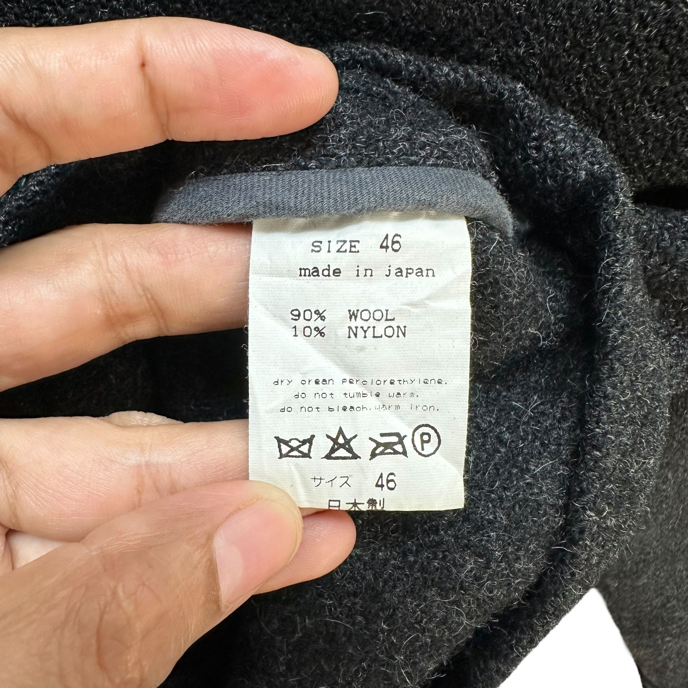 Japanese Brand SIXE Made in Japan Wool Nylon Flannel Jacket #A39-0880 Size US S / EU 44-46 / 1 - 7 Thumbnail
