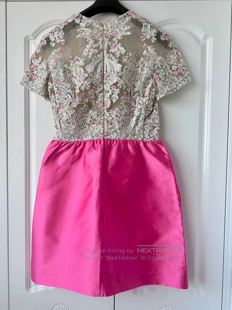 Valentino Valentino Floral beaded embroidered sequin dress Size S / US 4 / IT 40 - 6 Thumbnail