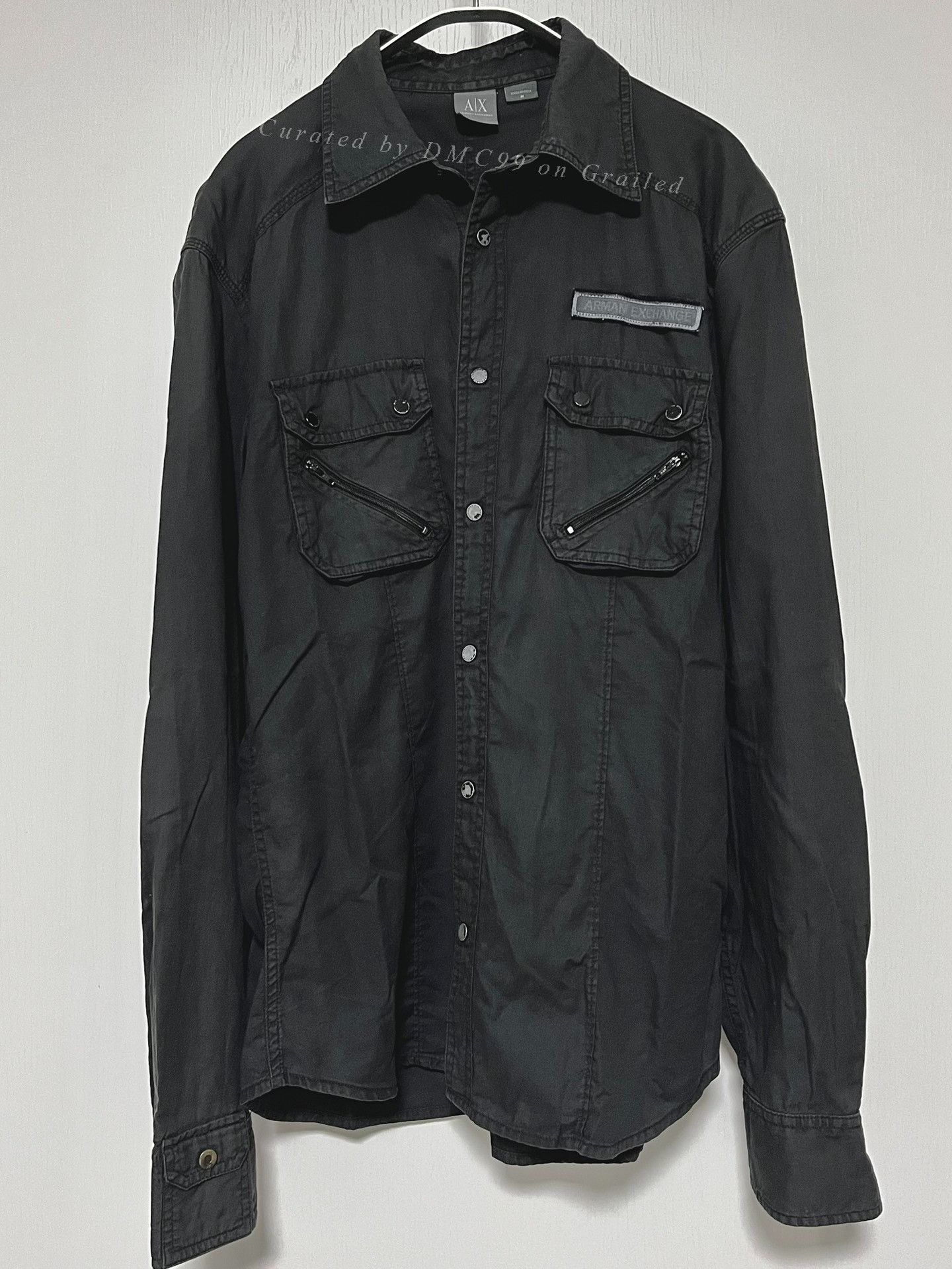 Armani Armani Western Biker Shirt Size US S / EU 44-46 / 1 - 1 Thumbnail