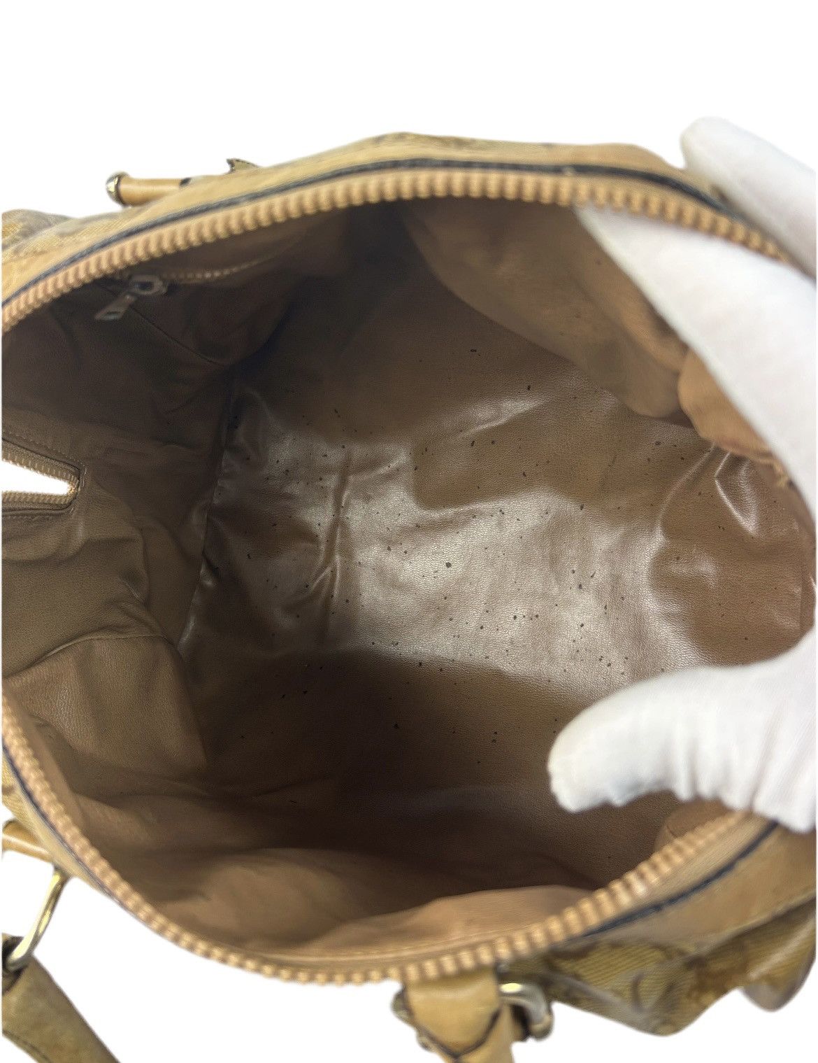 Celine Celine Macadam Leather Boston Bag Size ONE SIZE - 5 Thumbnail