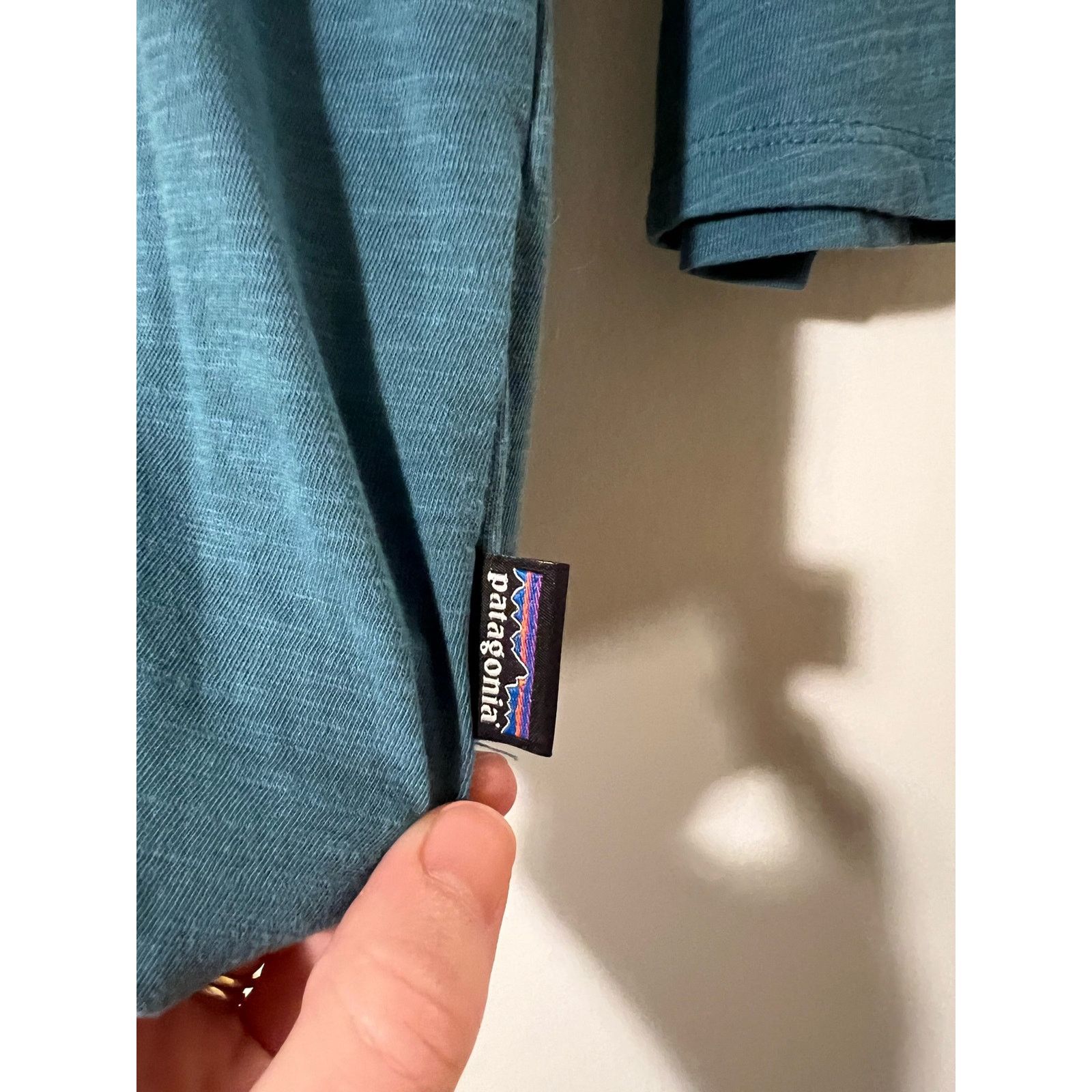 Patagonia Patagonia Teal Pocket Tee Sz L Size L / US 10 / IT 46 - 2 Thumbnail