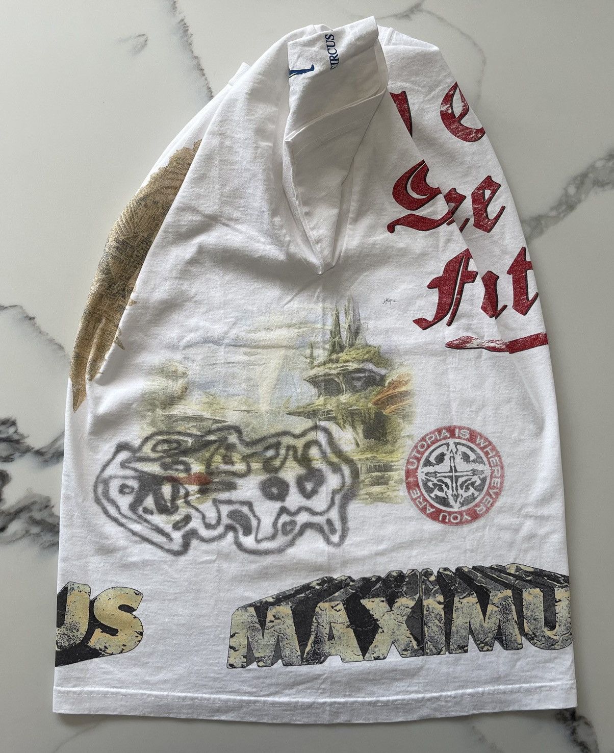 Travis Scott Travis Scott Utopia Tour Shirt “I Can See The Future” Sz XL Size US XL / EU 56 / 4 - 3 Thumbnail
