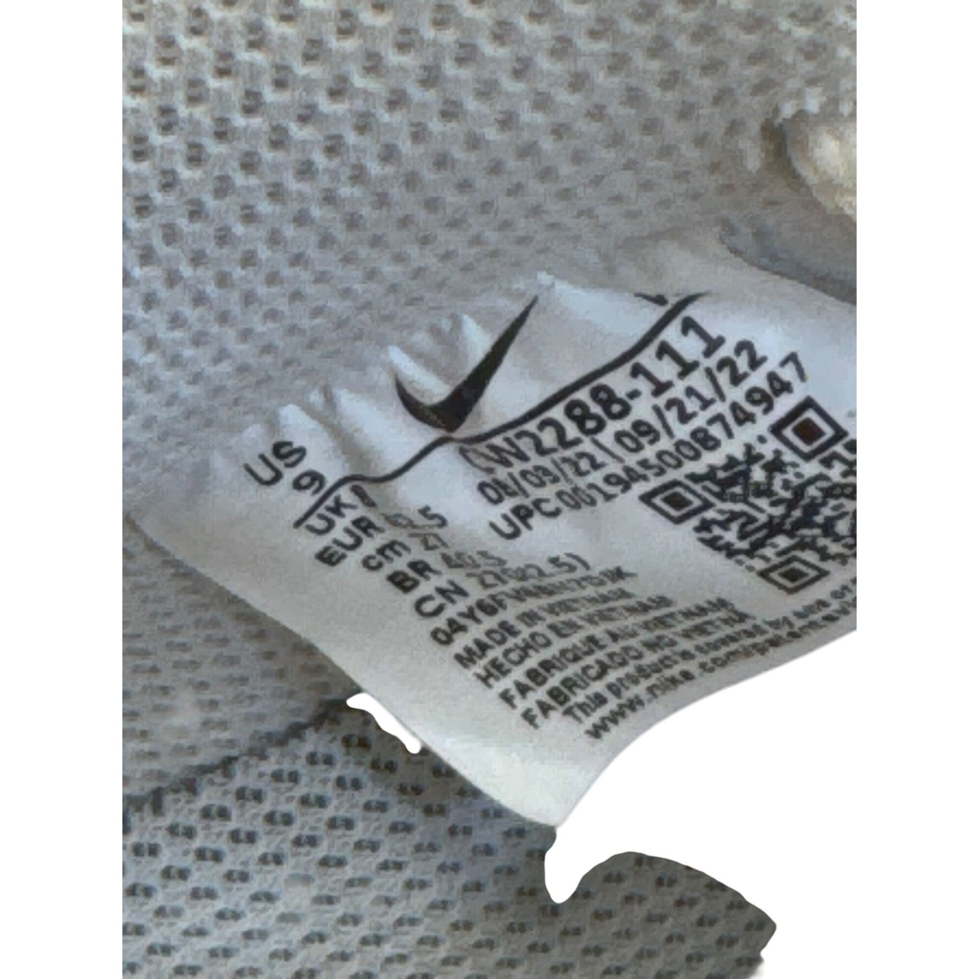 Nike Nike Air Force 1 Mens white leather Low-Top Sneakers shoes S Size US 9 / EU 42 - 15 Thumbnail