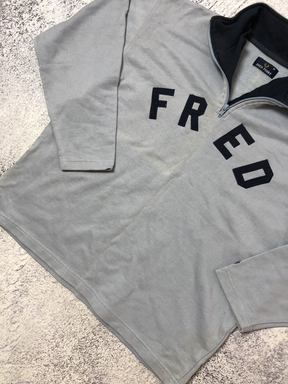 Fred Perry × Vintage Vintage men’s sweater Fred Perry size M y2k casual ykk Size US M / EU 48-50 / 2 - 4 Thumbnail