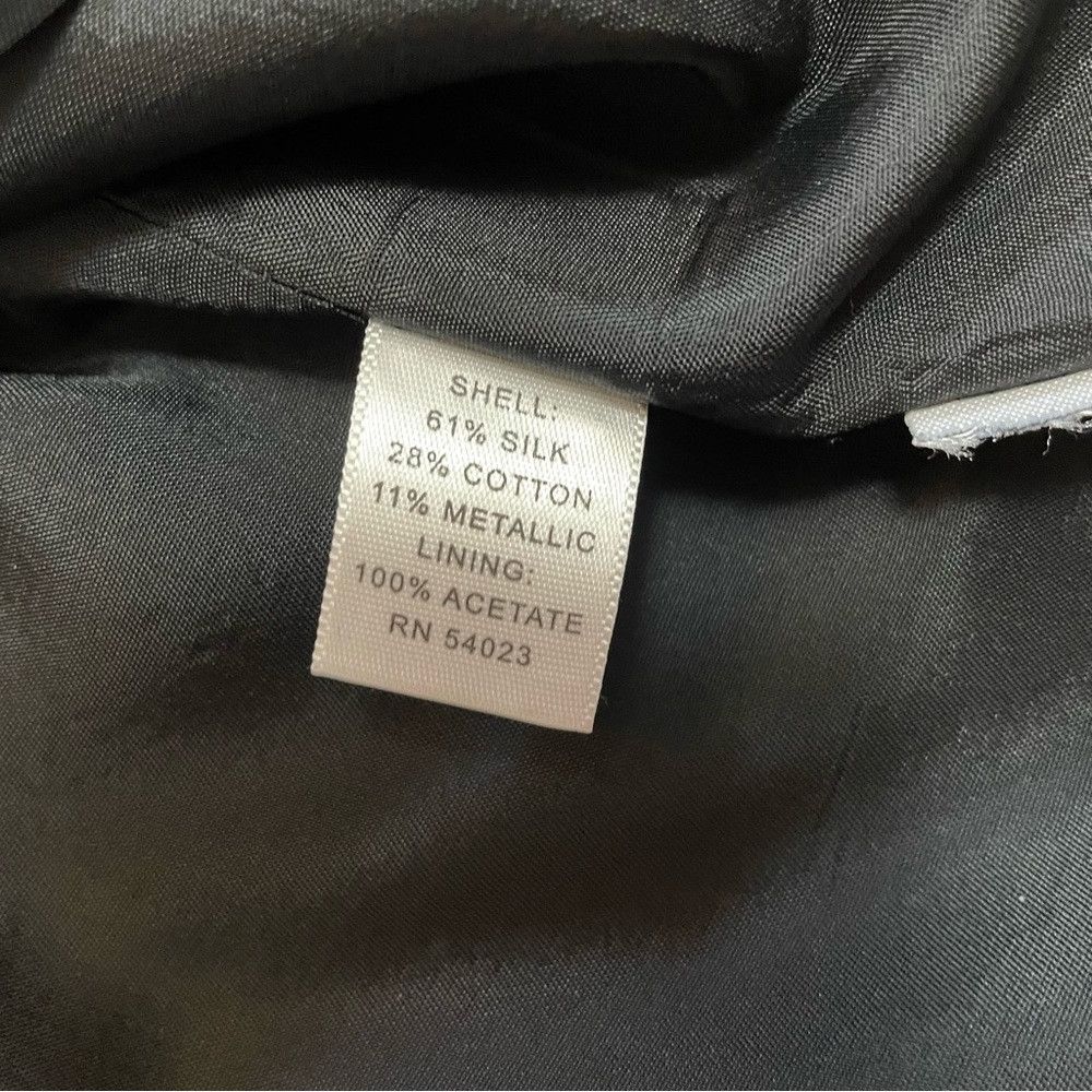 Banana Republic New Banana Republic Black Silk Blend Sleeveless Shift Dress Size M / US 6-8 / IT 42-44 - 8 Thumbnail
