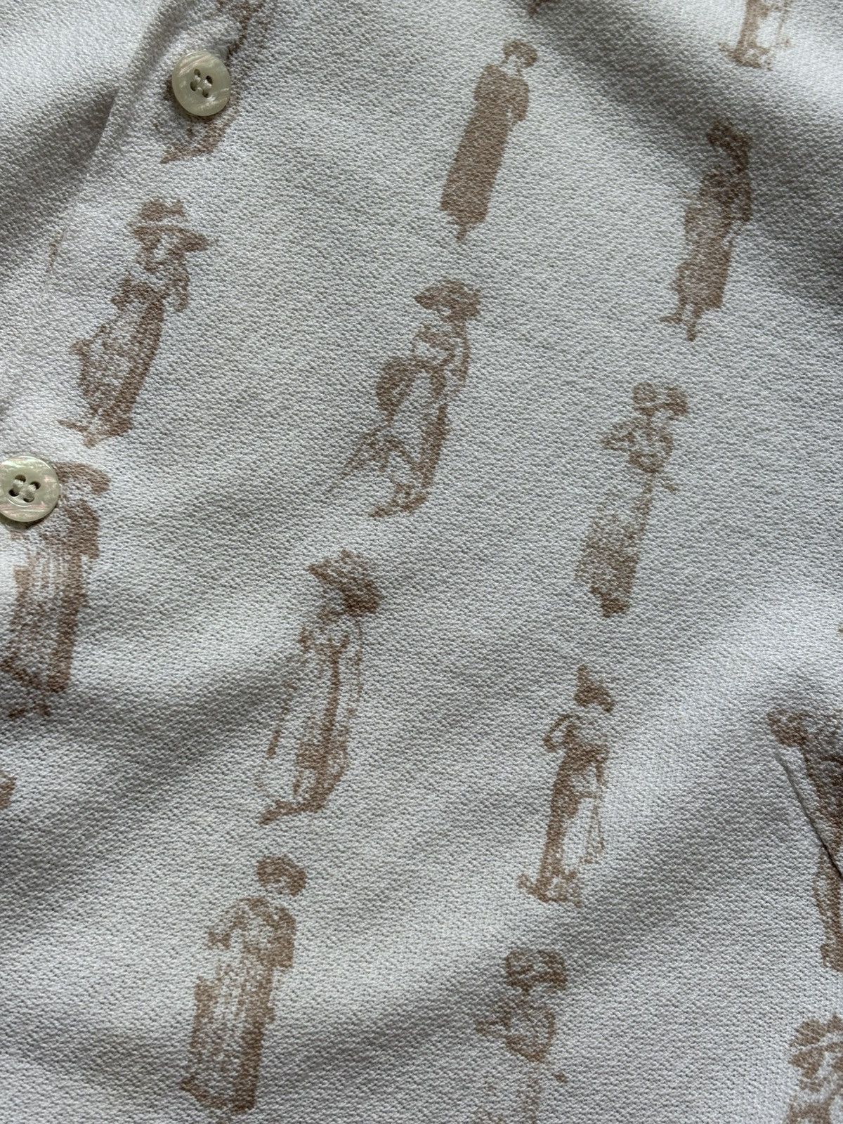 Diesel Vintage Diesel Avant Garde Monogram Lady Printed Shirt Rare Size L / US 10 / IT 46 - 6 Thumbnail