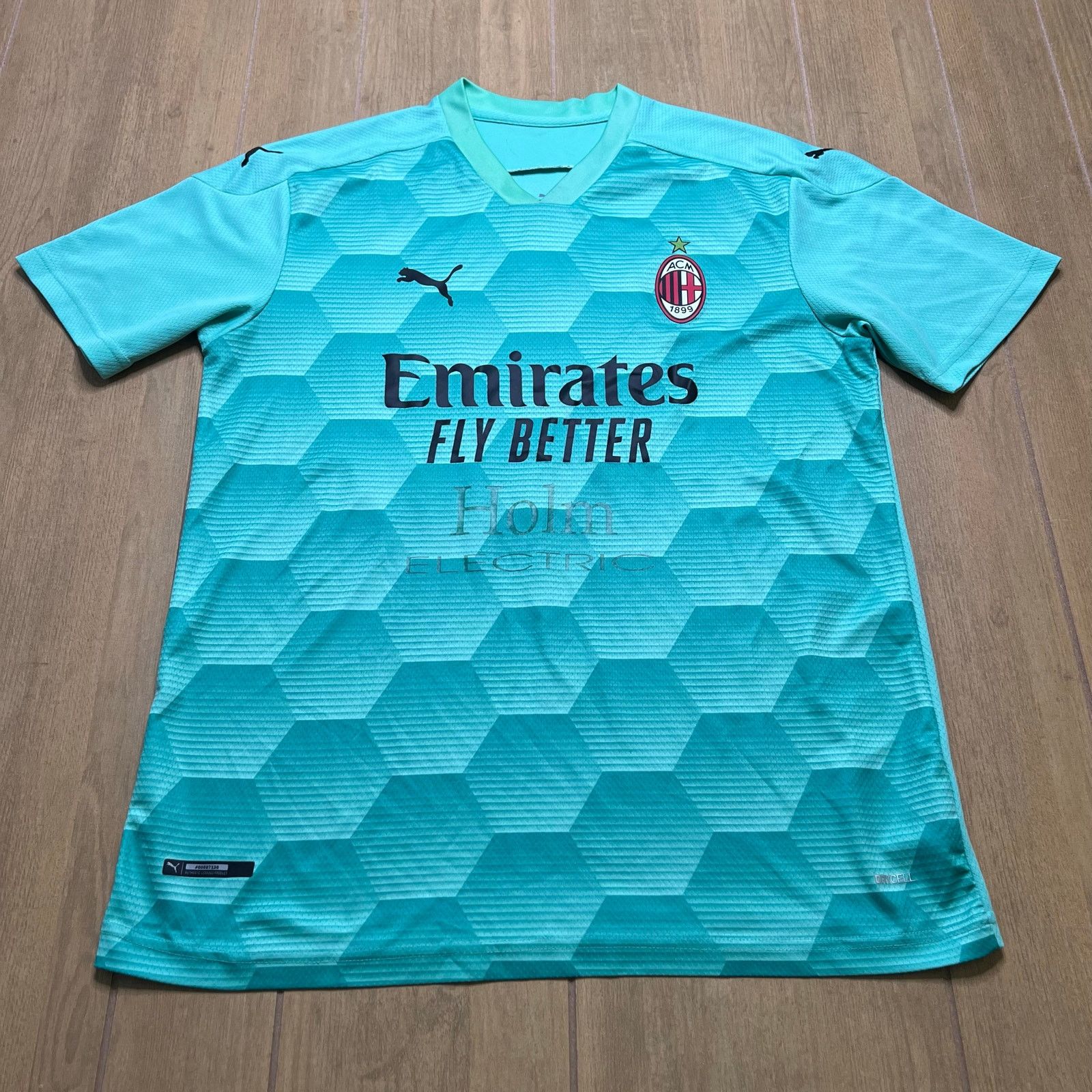 Puma Y2K AC MILAN GOALKEEPER FOOTBALL SHIRT SOCCER JERSEY Puma M Size US M / EU 48-50 / 2 - 1 Thumbnail