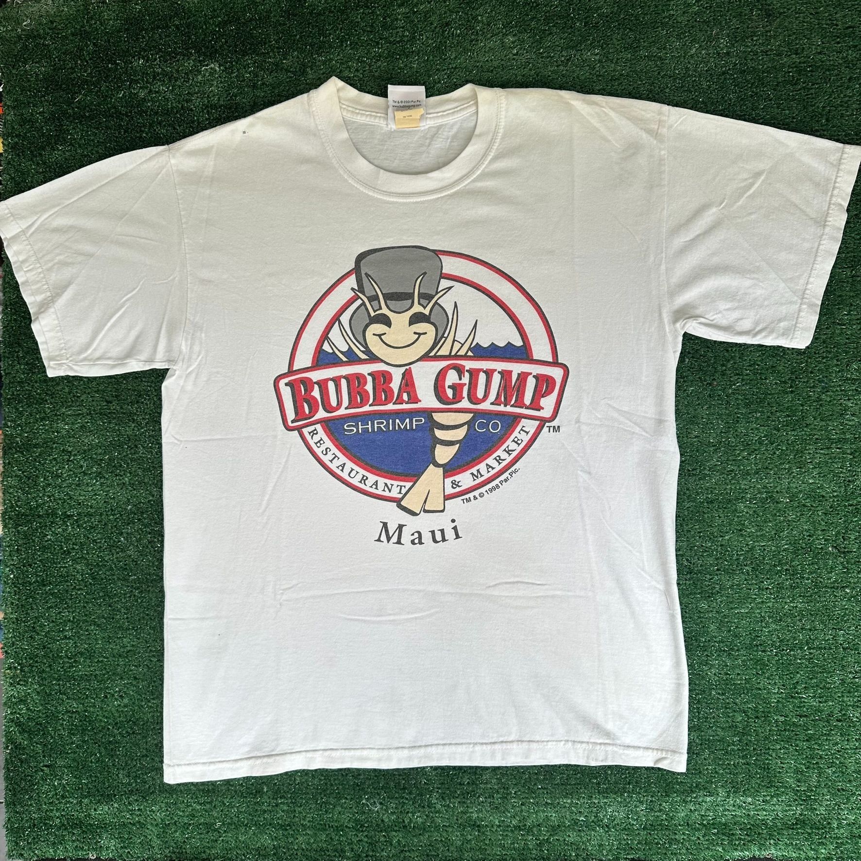Vintage Vintage Y2K Forrest Gump Bubba Gump Shrimp T-Shirt Movie Quo Size US L / EU 52-54 / 3 - 1 Thumbnail