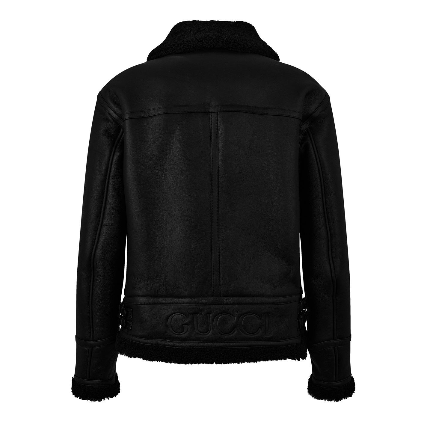 Gucci GUCCI Shearling Aviator Jacket Size US M / EU 48-50 / 2 - 6 Thumbnail