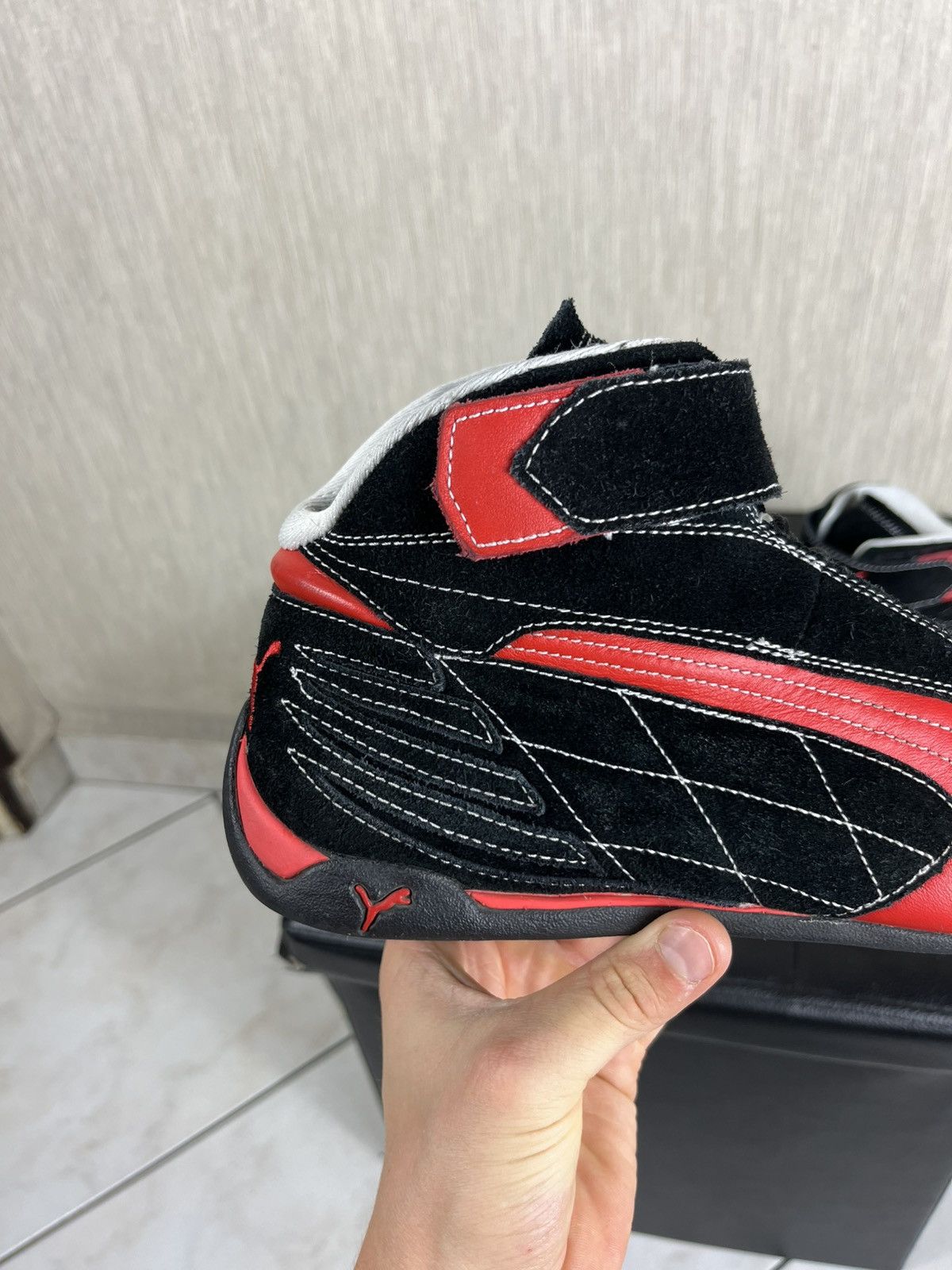 Puma × Vintage Vintage Puma y2k speed cat high racing ferrari sneaker shoes Size US 7.5 / EU 40-41 - 5 Thumbnail