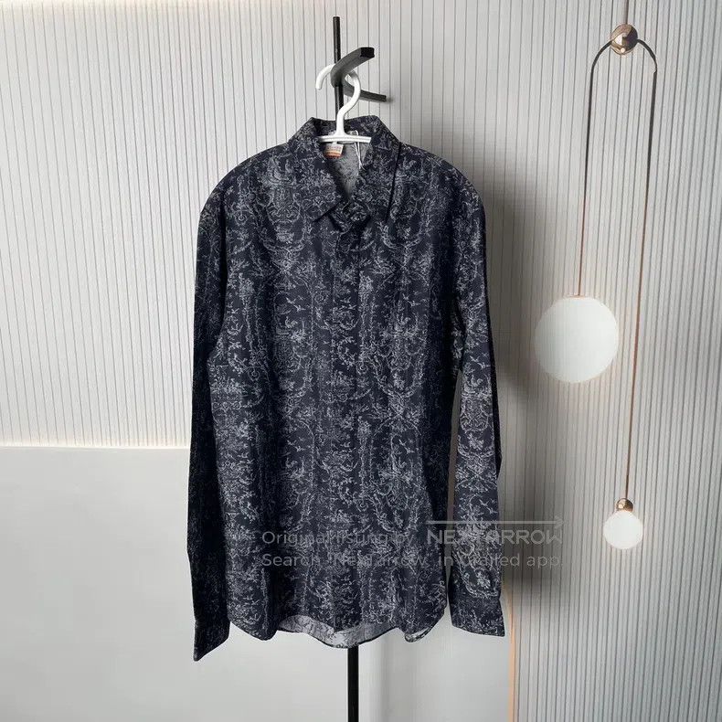 Dior Dior Size37 Flower shirt Size US XXS / EU 40 - 1 Thumbnail