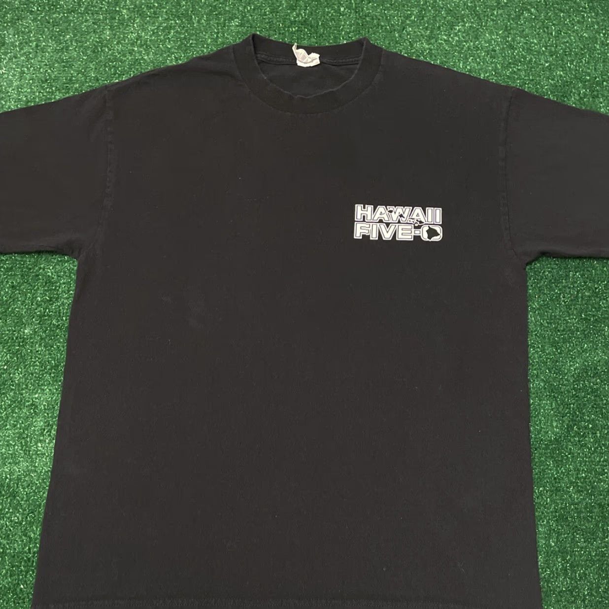 Vintage VINTAGE Hawaii Five-0 Crime Drama Tv Show Promo Tee Shirt Mens XL Black Short Sleeve T-Shirt TV Mens Vintage XL Size US XL / EU 56 / 4 - 2 Thumbnail
