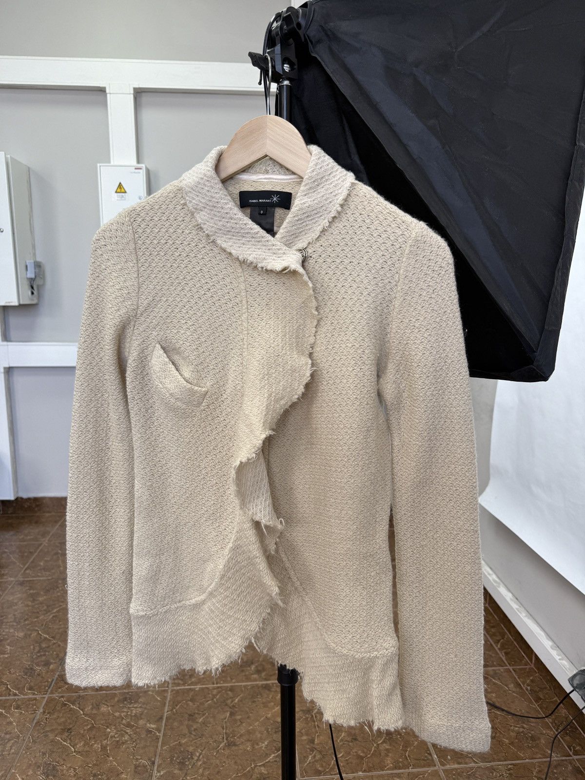 Isabel Marant 🇫🇷 Isabel Marant Cardigan Sweater Made in France Rare Retro Size S / US 4 / IT 40 - 1 Thumbnail
