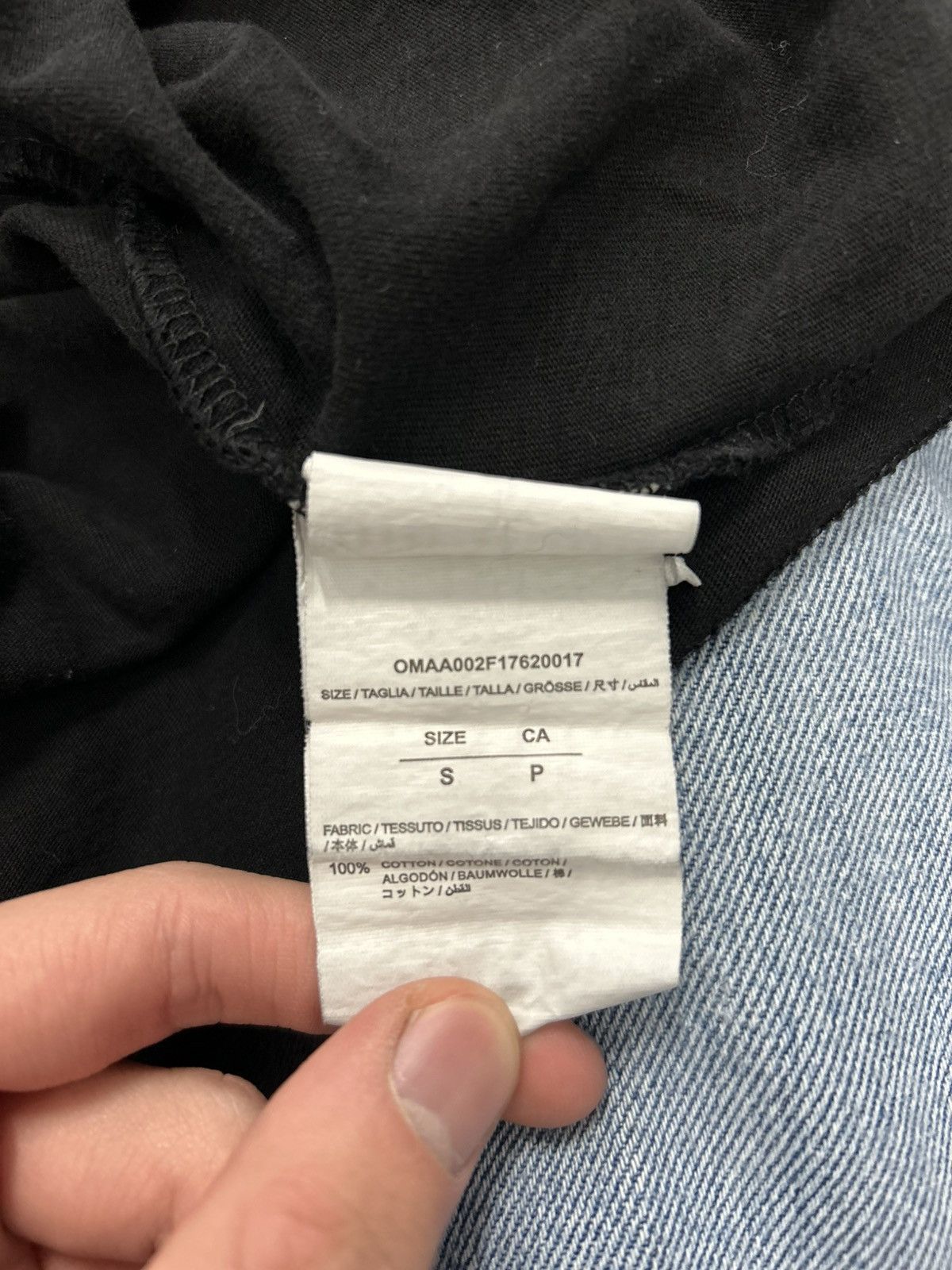 Off-White Off white fire tape t shirt Size US S / EU 44-46 / 1 - 5 Thumbnail