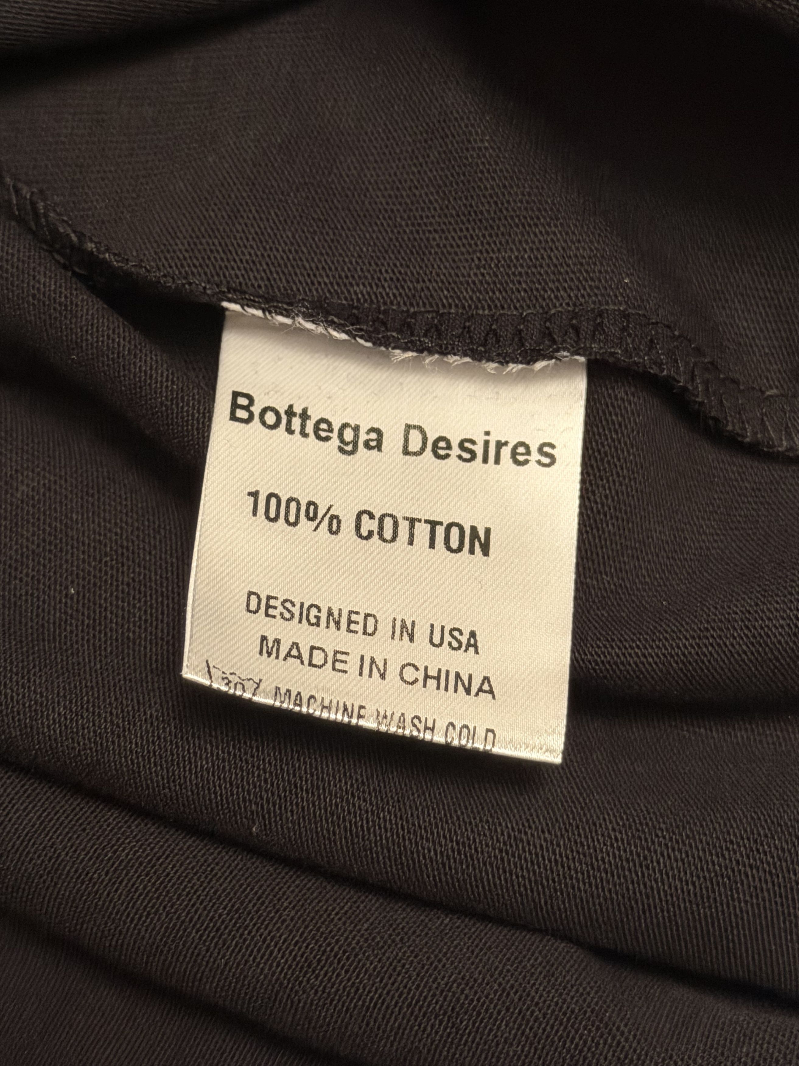 Bottega Desires Bottega Desires Black Racing Tee Size US M / EU 48-50 / 2 - 4 Thumbnail