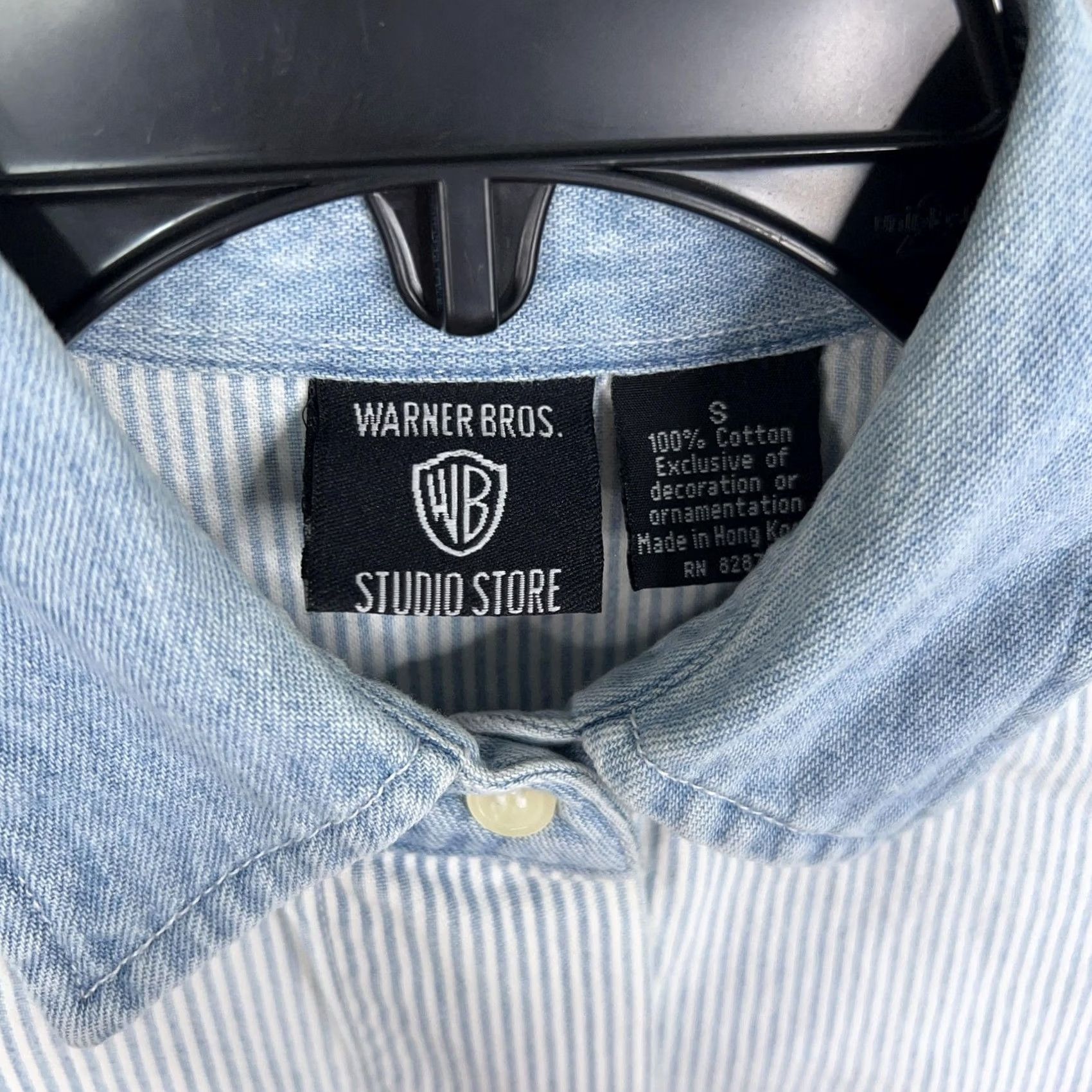 Vintage VINTAGE Warner Bros Shirt Small Striped Looney Tunes Bugs Taz Tweety Sylvester Womens Size S / US 4 / IT 40 - 4 Thumbnail