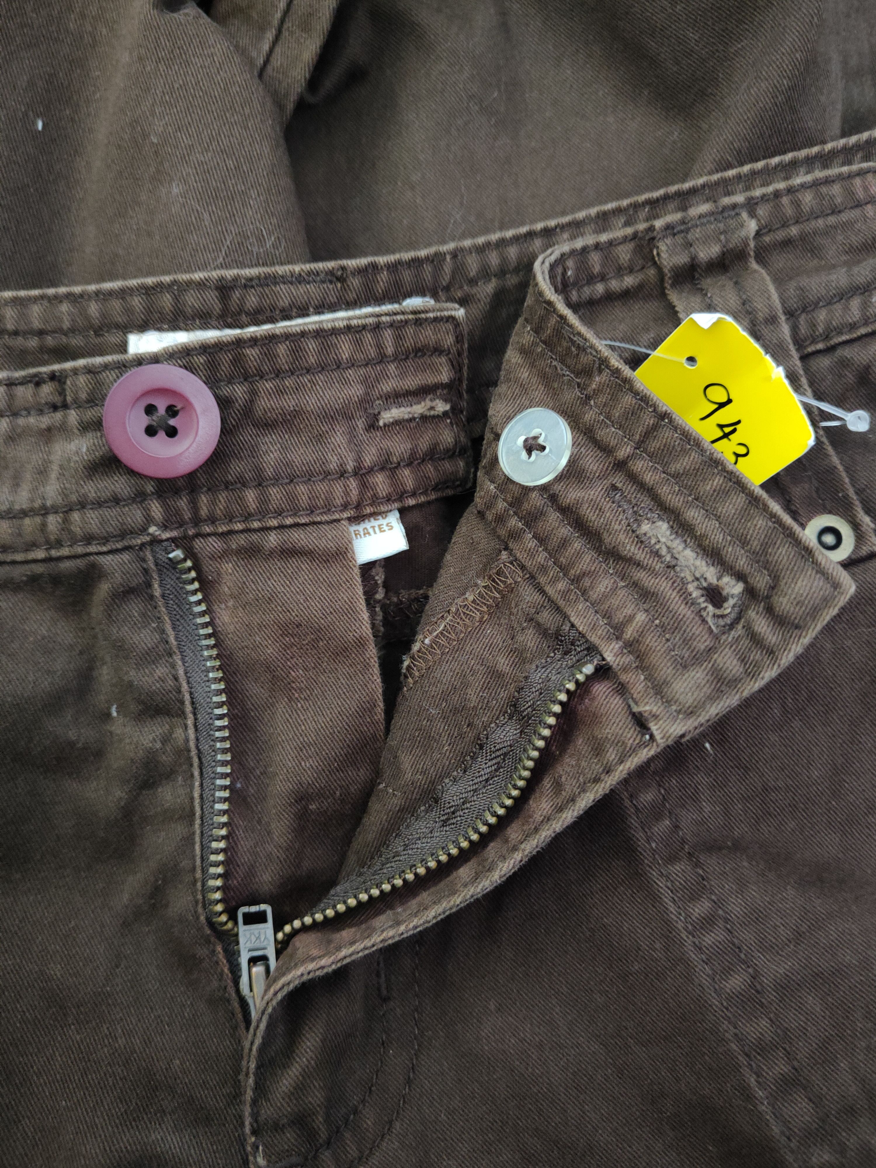 Other DL Natural Reflections Brown Multipocket Cargo Pants #943 Size 36" / US 14 / IT 50 - 14 Thumbnail
