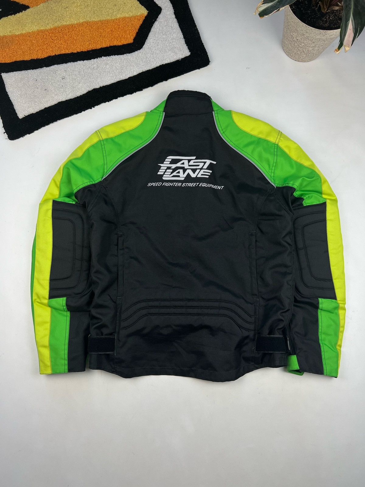 Vintage Racing vintage fast lane jacket Size US L / EU 52-54 / 3 - 9 Thumbnail