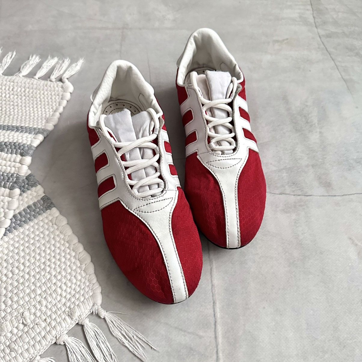 Adidas 2002s Adidas Shosan Lea Yohji Yamamoto Style Boxing Sneakers Size US 7.5 / EU 40-41 - 4 Thumbnail