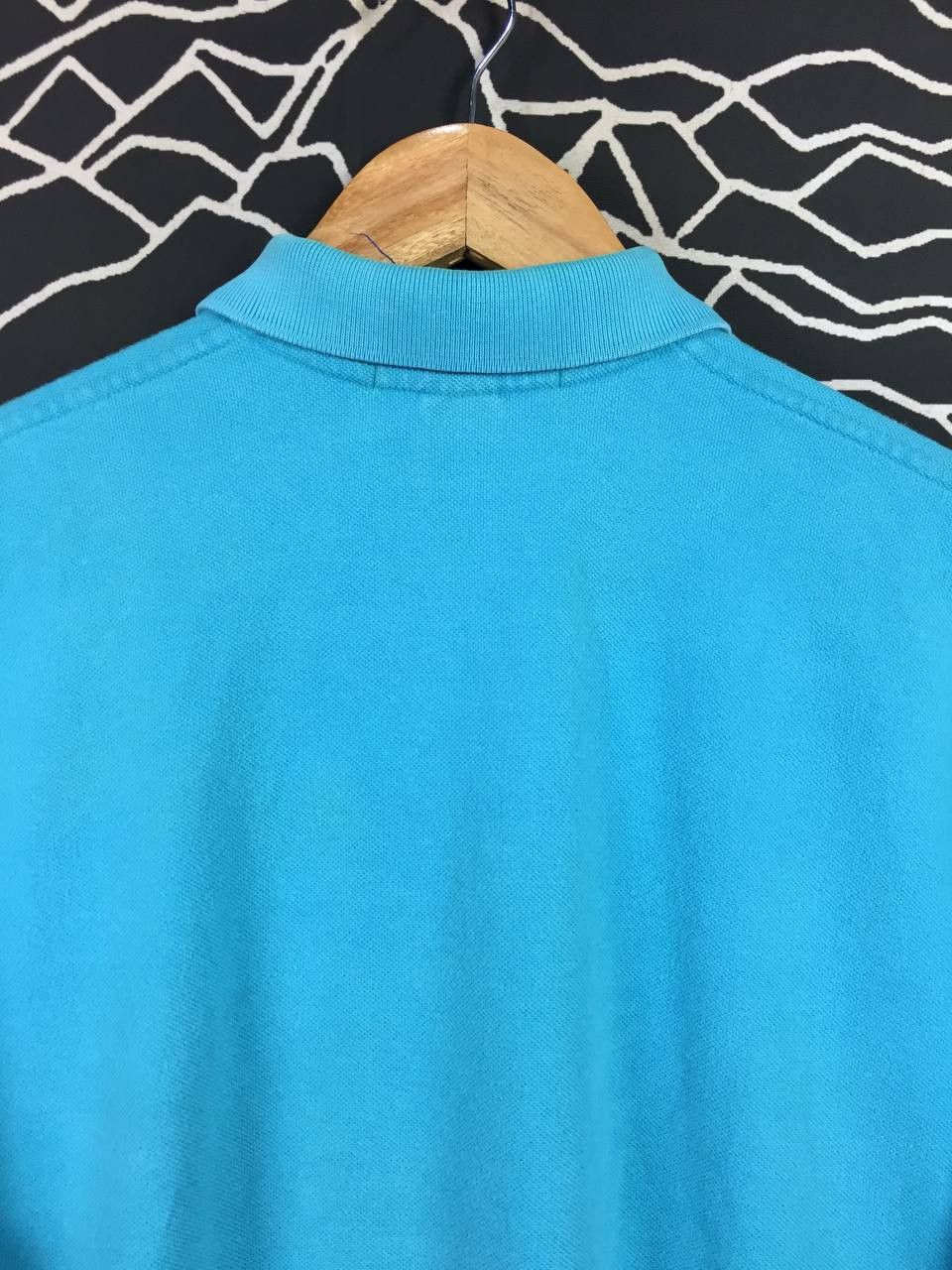 Polo Ralph Lauren Vtg Polo Ralph Lauren Pony Logo Turquoise Polo Shirt Size US M / EU 48-50 / 2 - 7 Thumbnail
