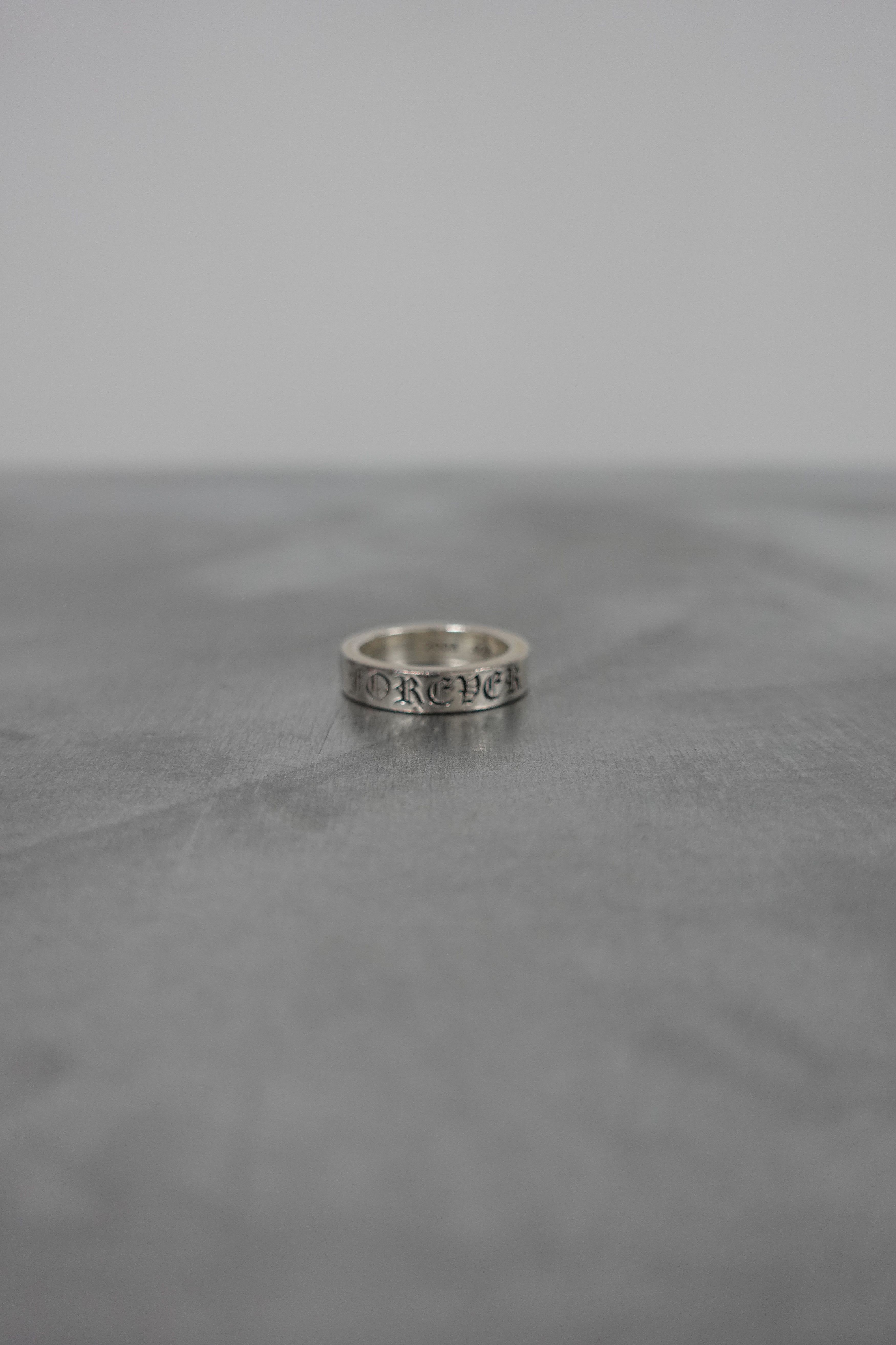 Chrome Hearts CHROME HEARTS SILVER FOREVER SPACER RING Size ONE SIZE - 2 Thumbnail